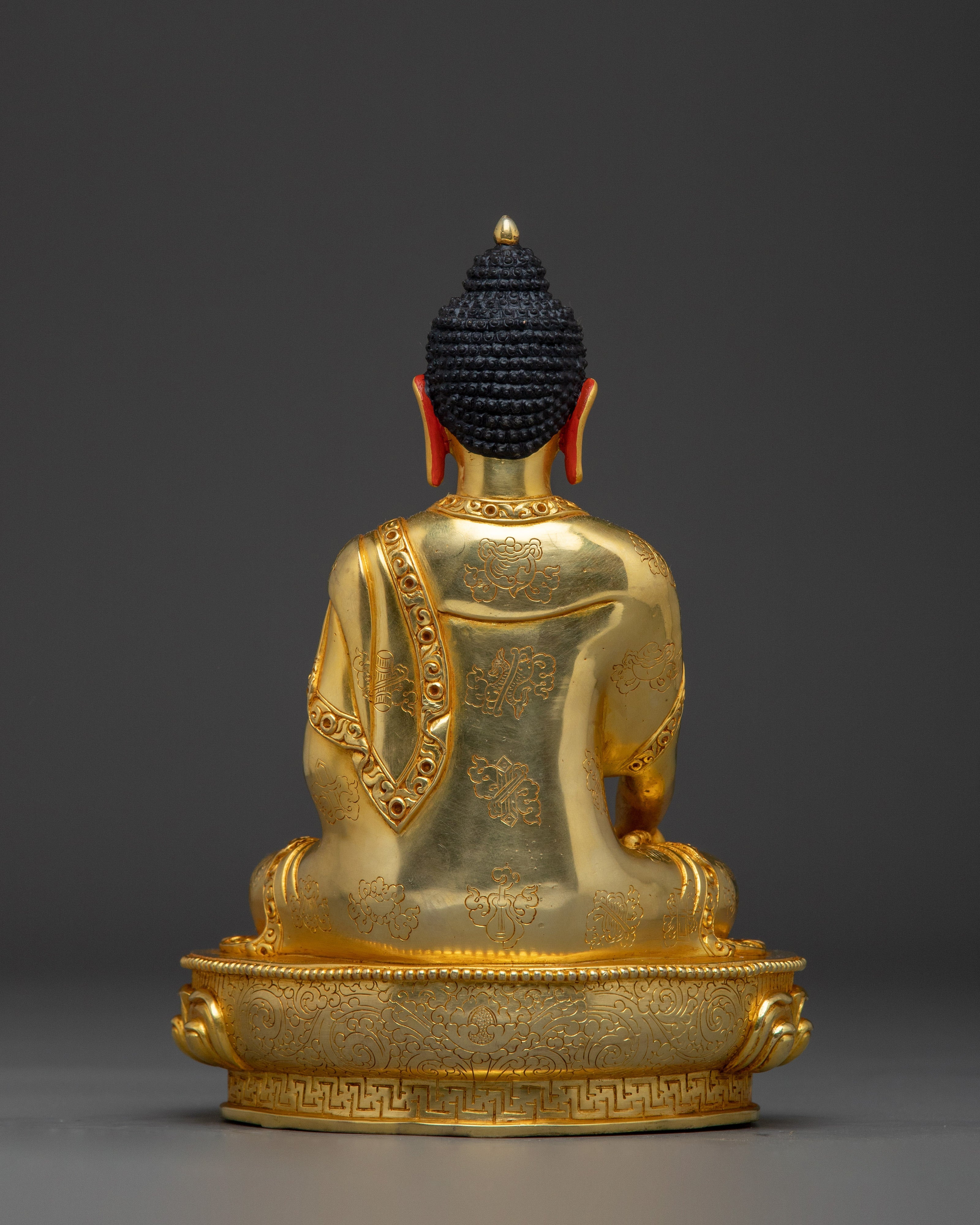 Enlightened Shakyamuni Buddha Golden Statue | The Sage of Shakyas