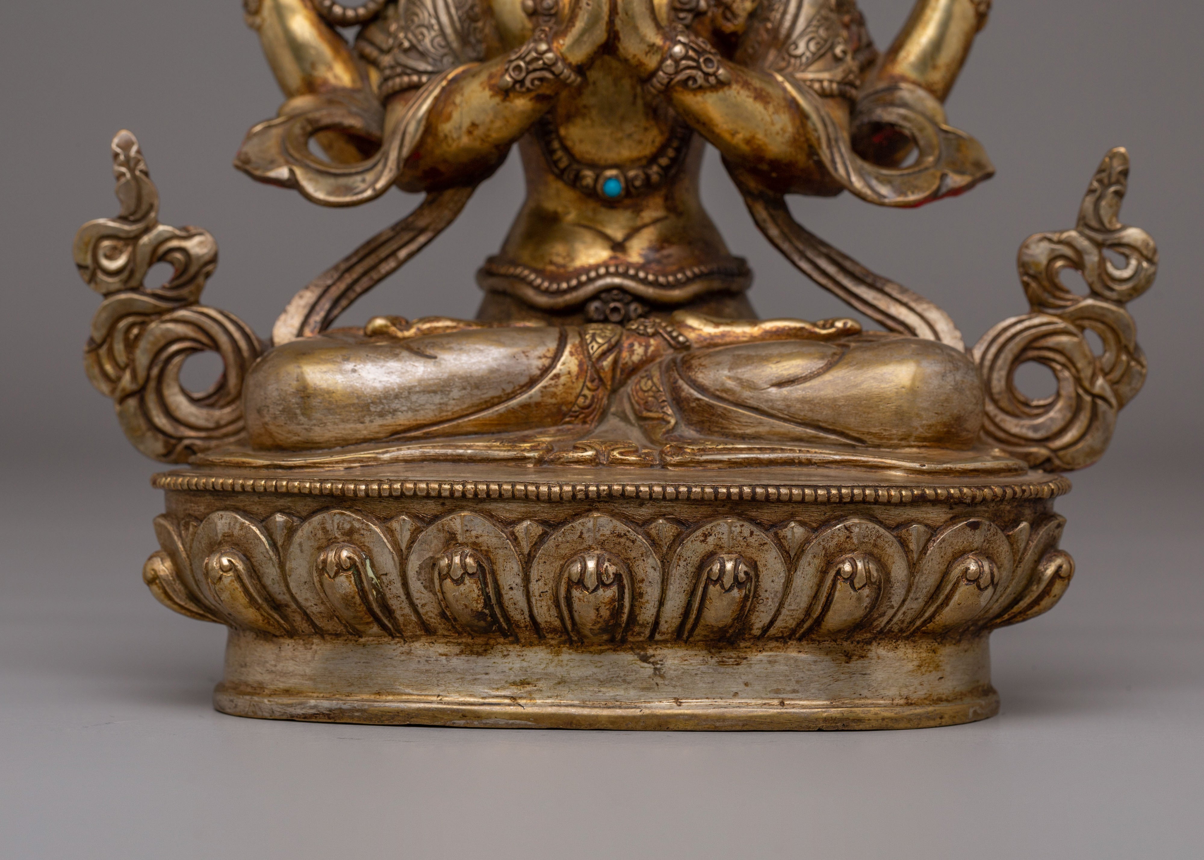 Spiritual Chenrezig Deity Statue | Compassion Symbol