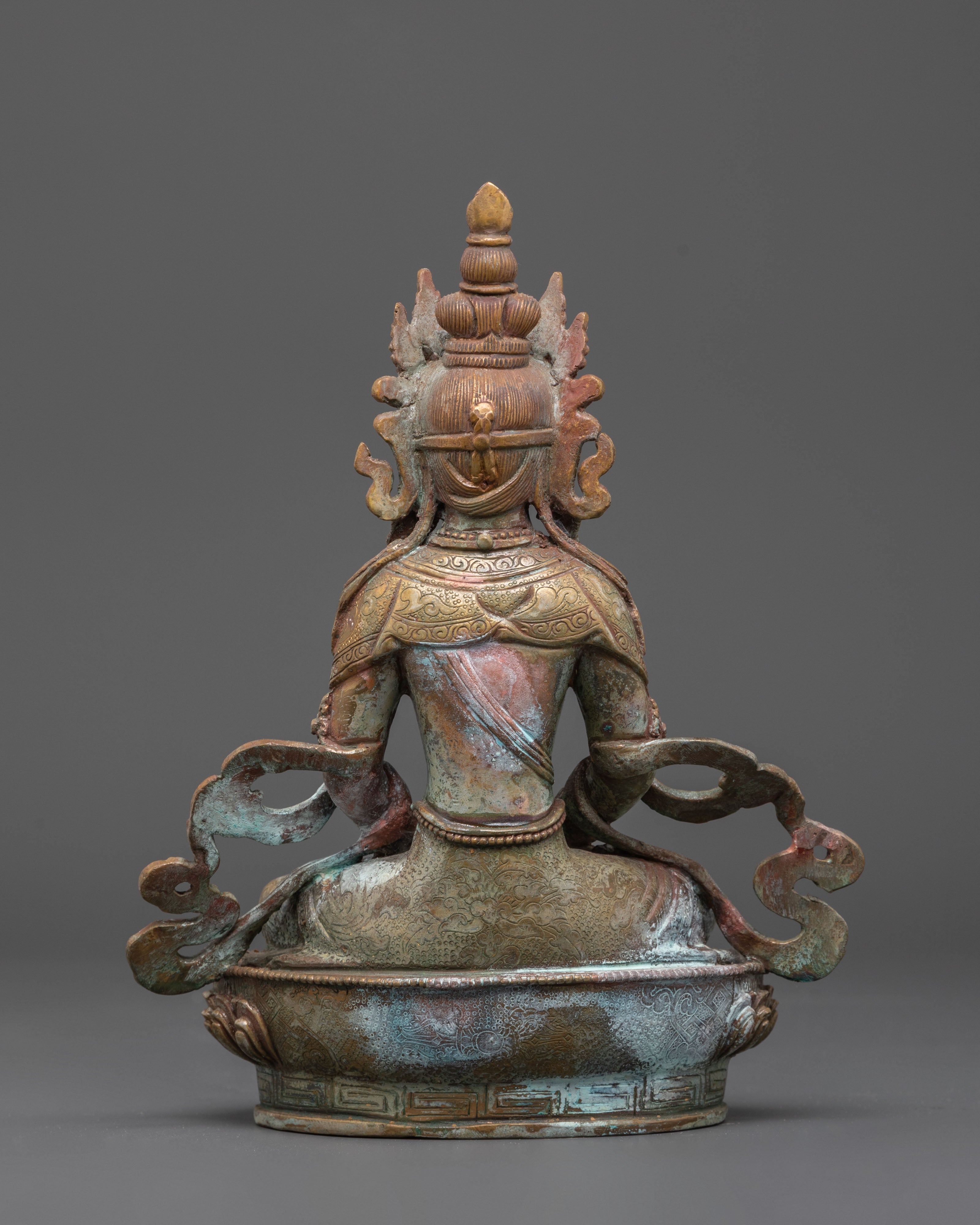 Sacred Amitayus Statue for Spiritual Healing | Spiritual Buddha for Meditation