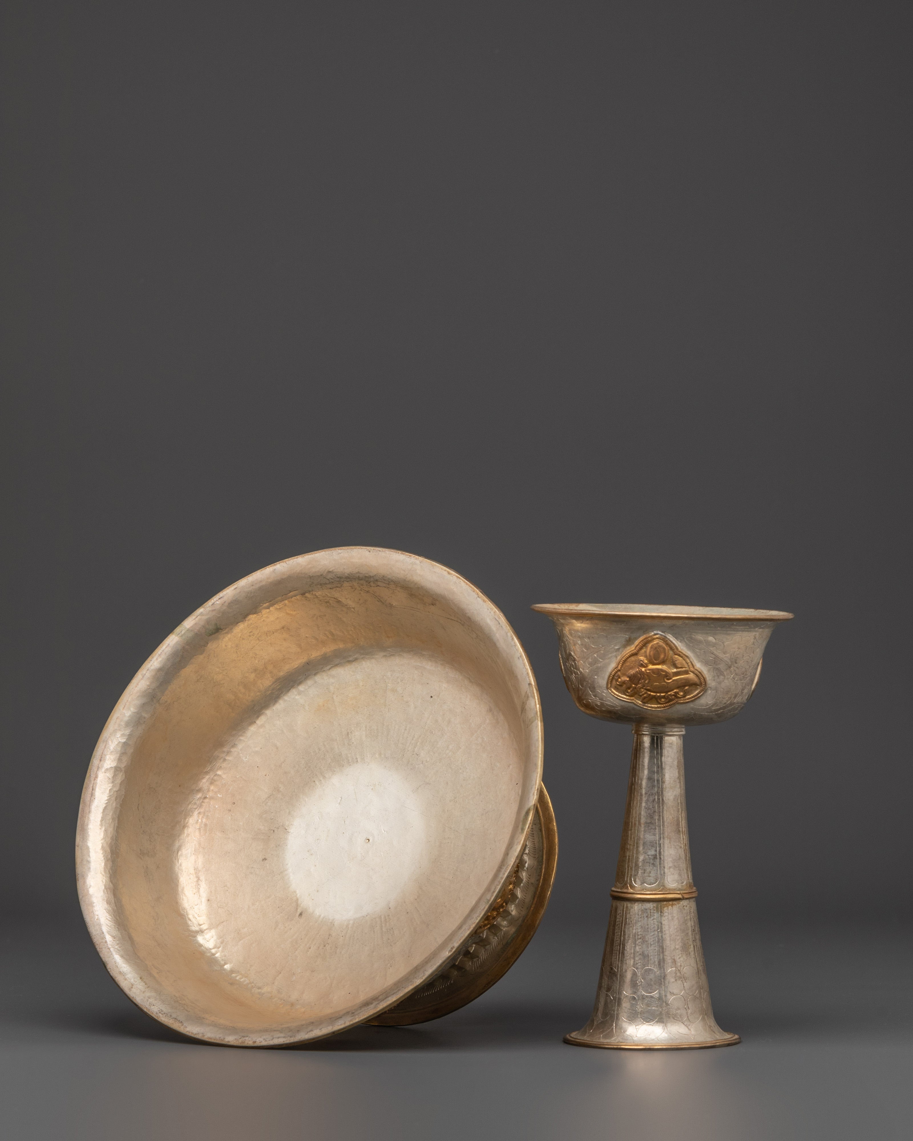Serkyem Ceremony Offering Set | Handcrafted Tibetan Buddhist Ritual Piece