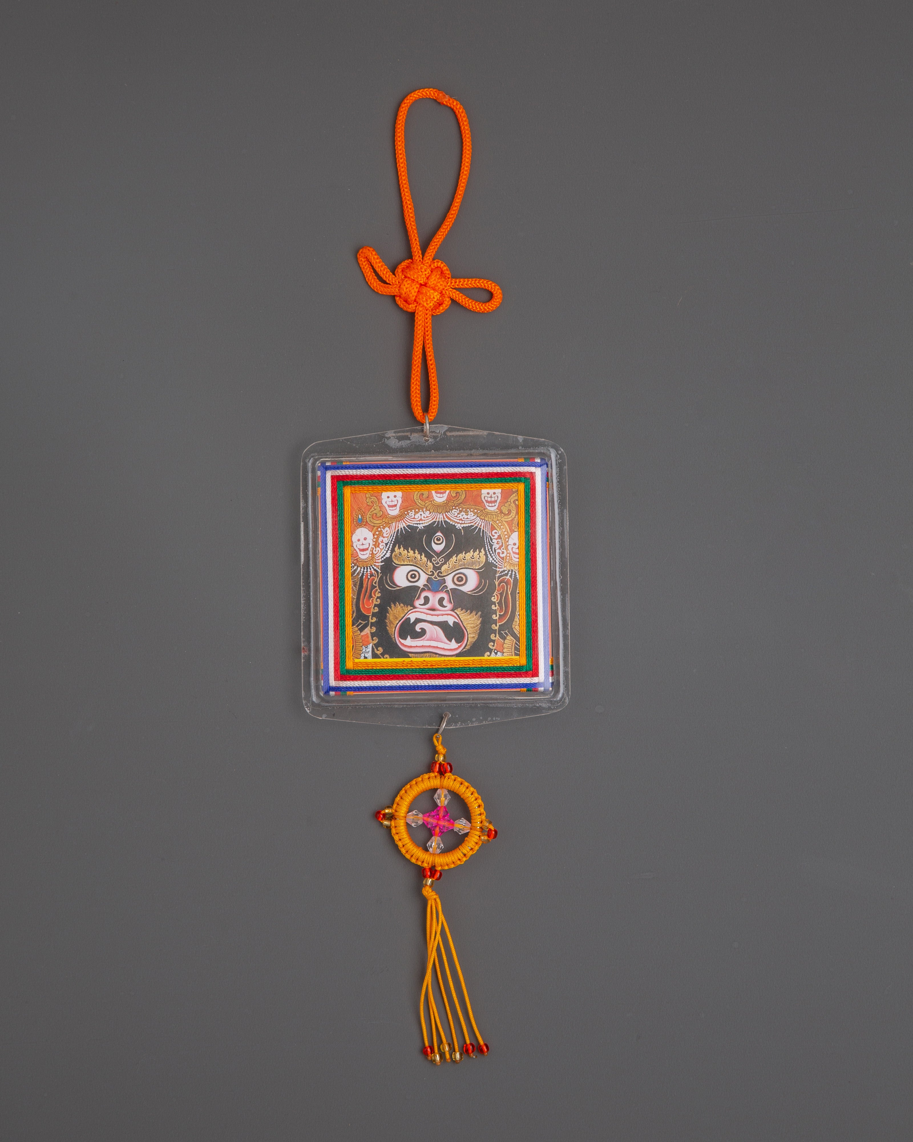 Tibetan Jambhala Protection Buti | Buddhist Wealth Deity Amulet