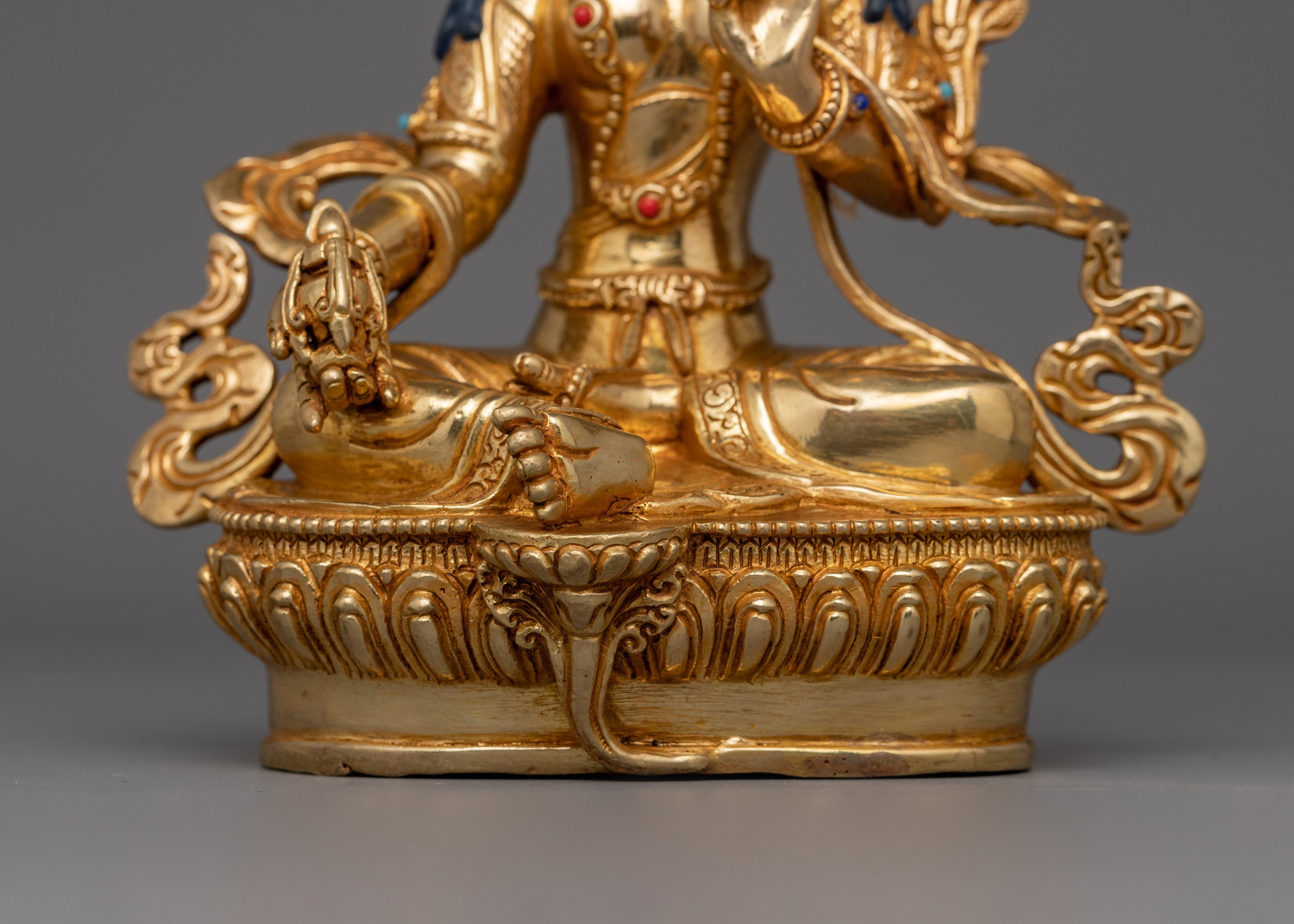 Traditional Himalayan Art of Red Tara | Kurukulla Tara Sculpture