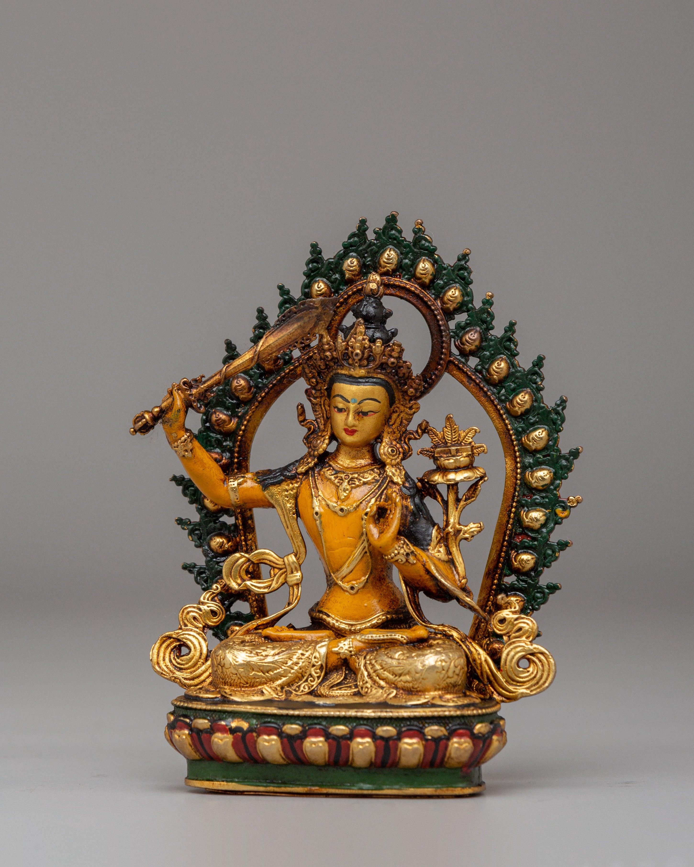 Spiritual Handmade Manjushri Statue | Symbol of Wisdom