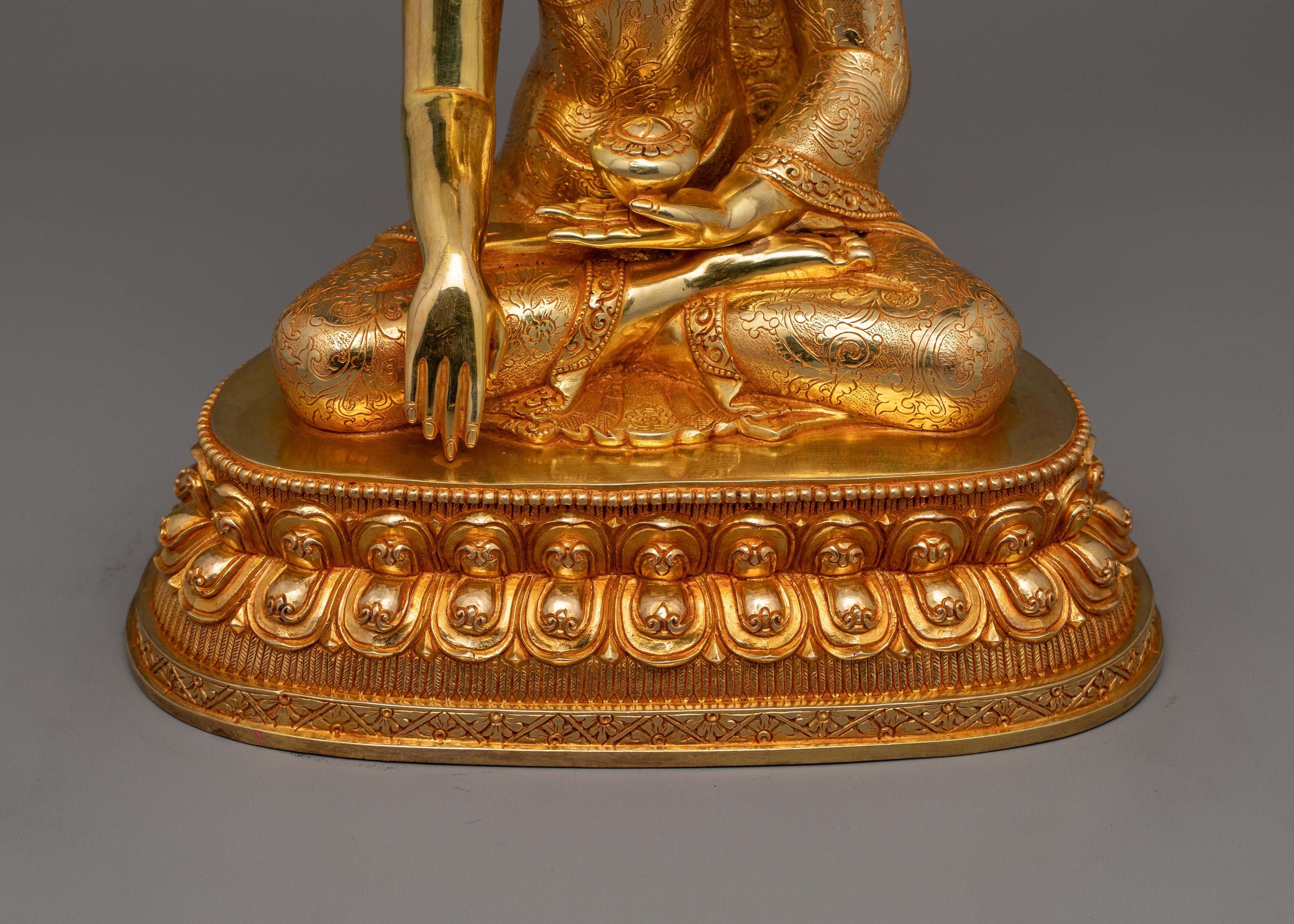 Enlightened Dharma Teacher Shakyamuni Buddha | Symbol of Spiritual Awakening