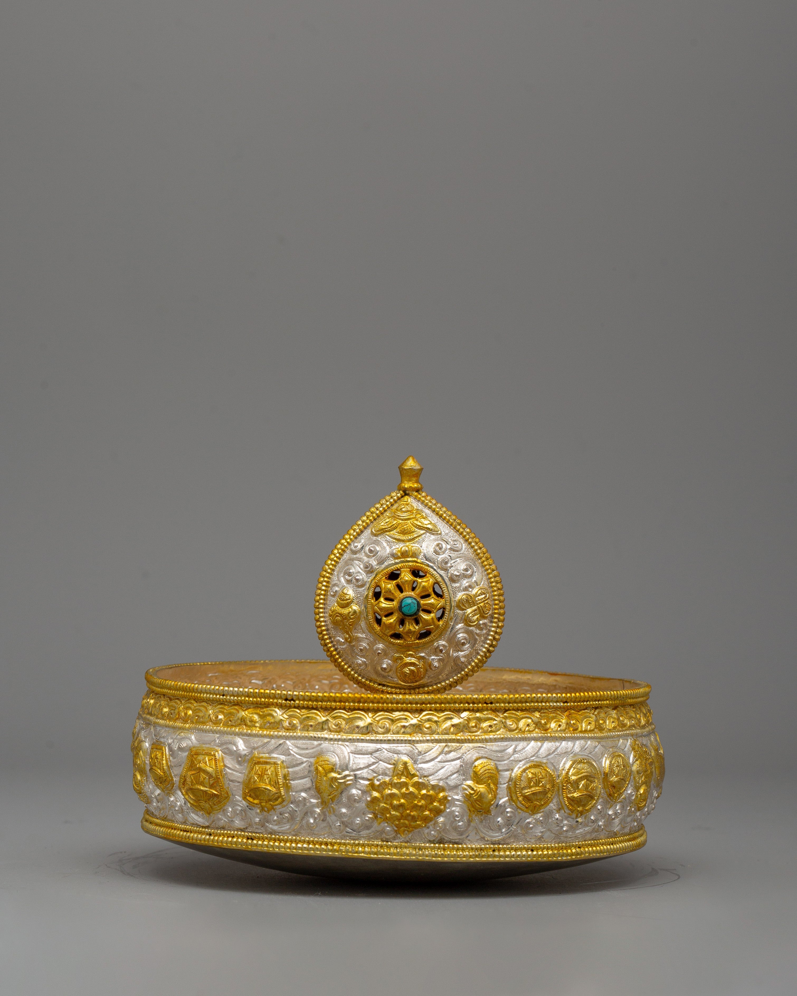Mandala Offering Set for Shrine | Tibetan Altar Art
