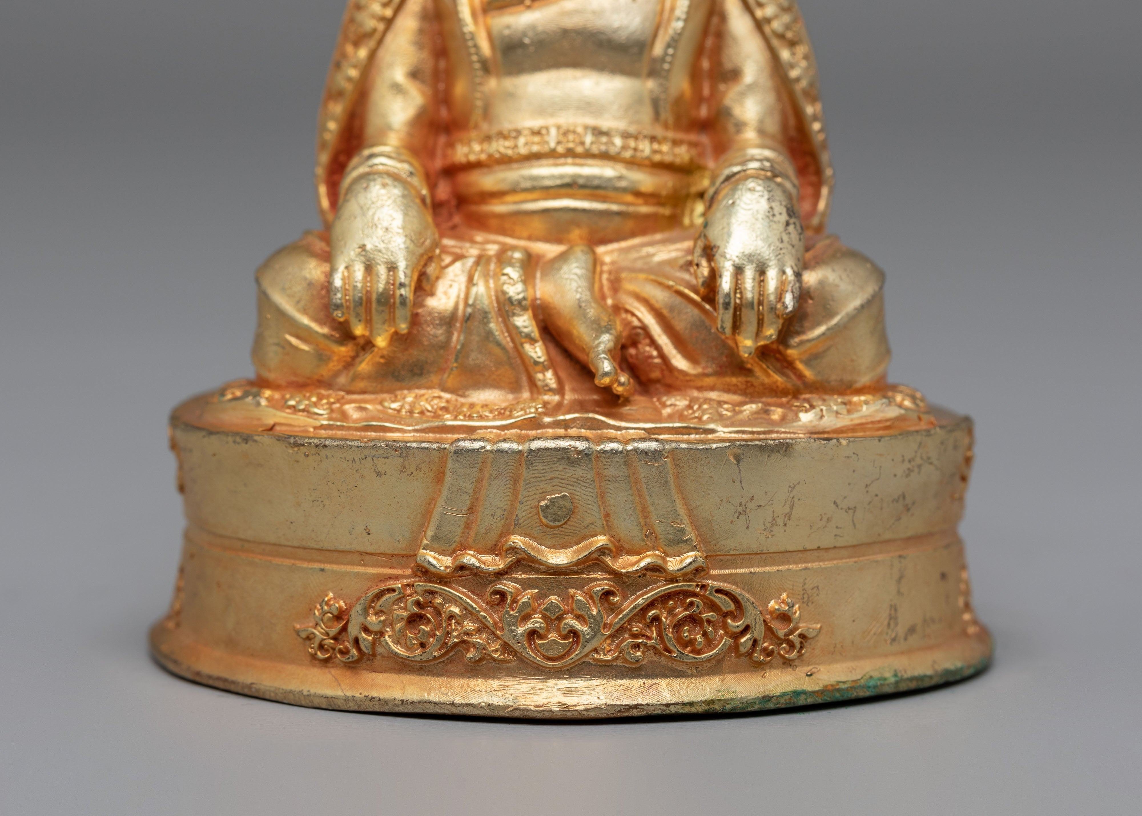 Sacred Buddhist Marpha Statue | Himalayan Spiritual Altar Artwork