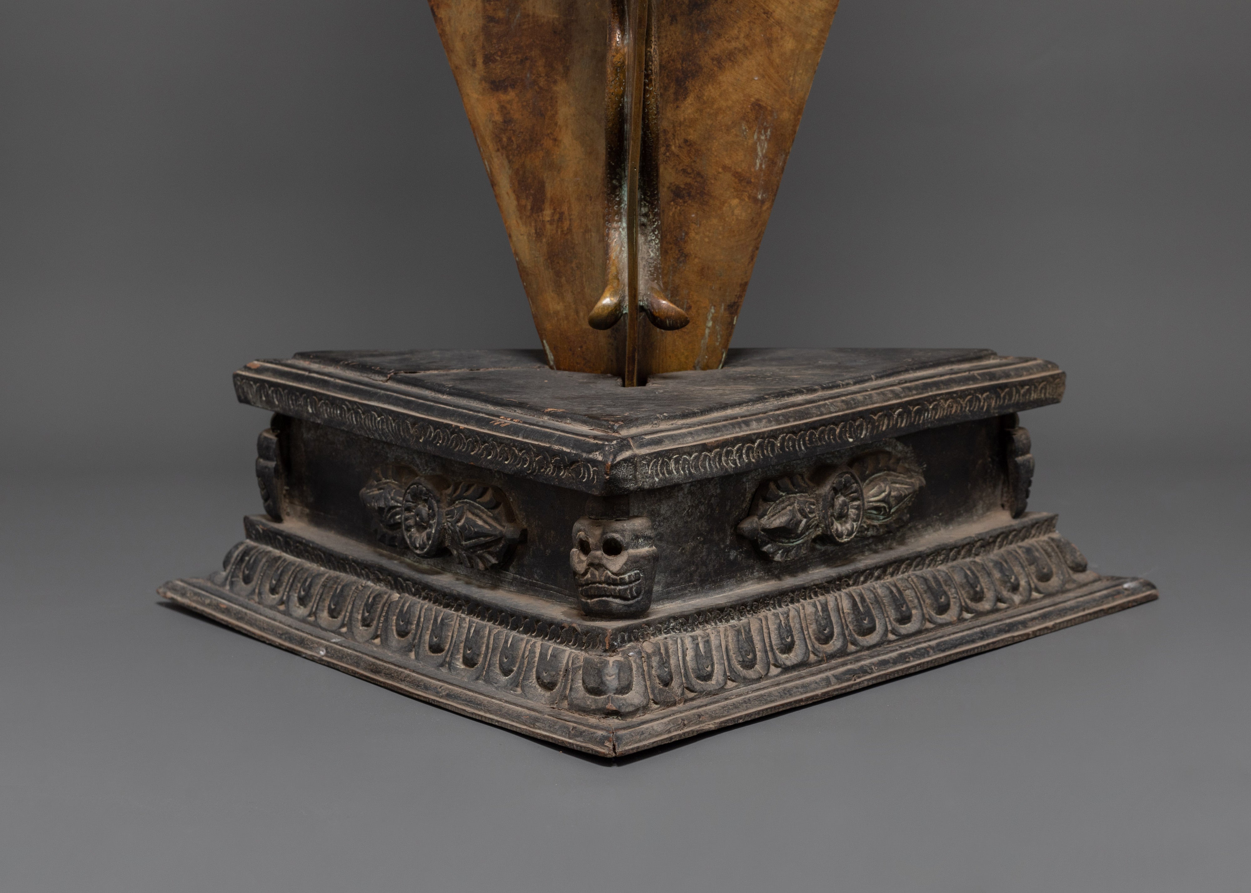 Copper Ceremonial Phurba | Sacred Spiritual Tool for Rituals
