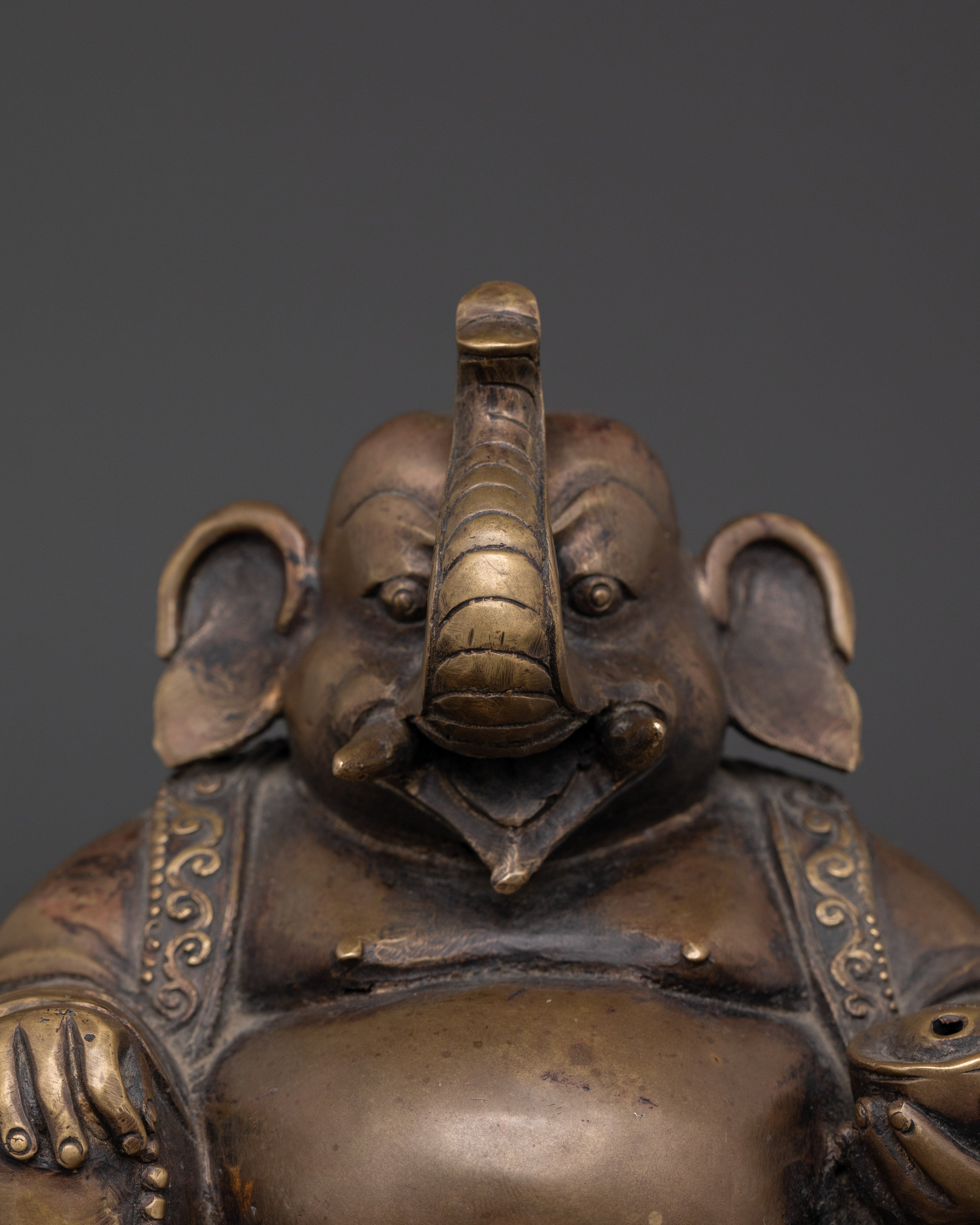 Ganesha Incense Burner | Traditional Elephant God Incense Holder for Meditation