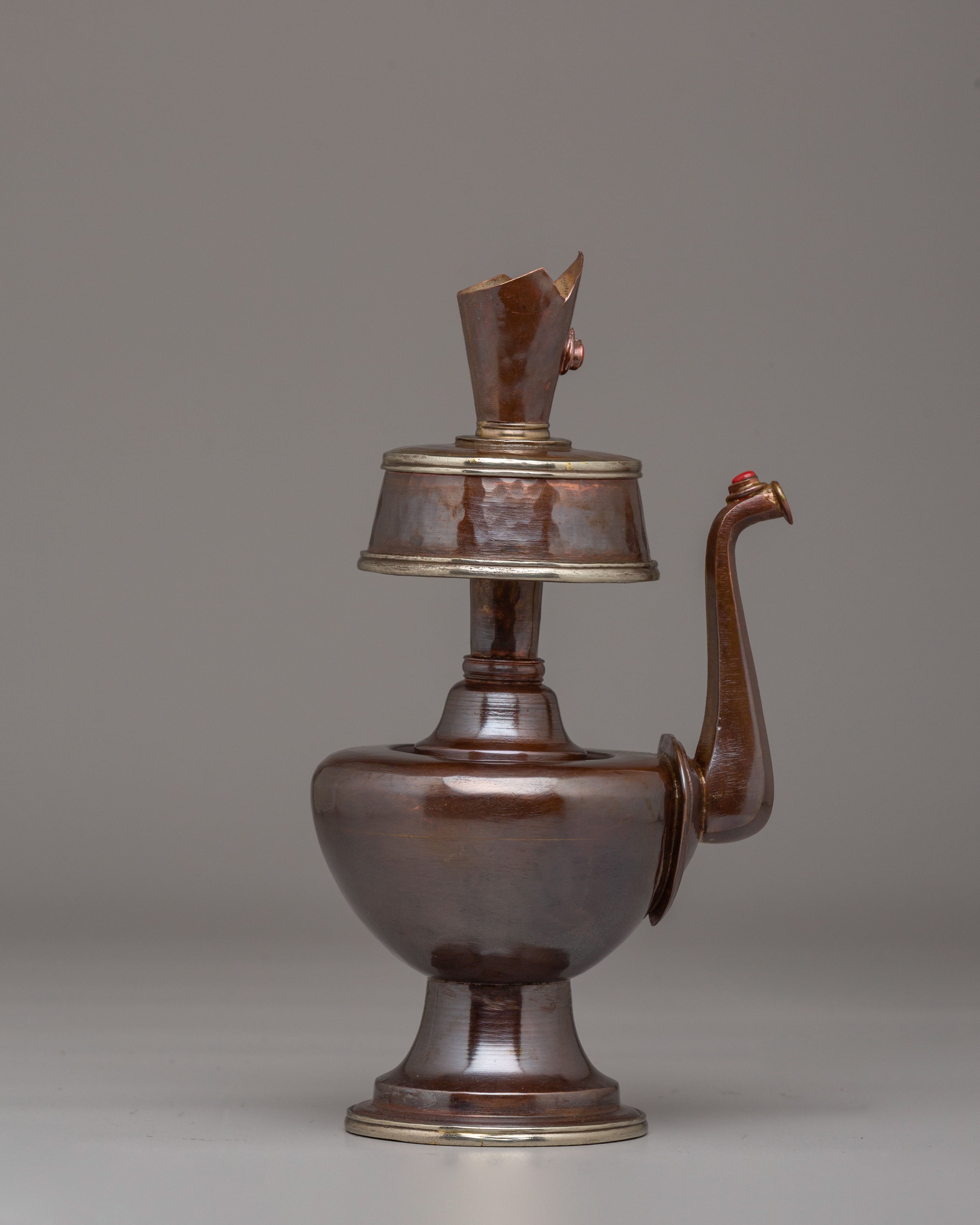 Tibetan Bhumba For Ritual | Handcrafted Sacred Offering Vessel