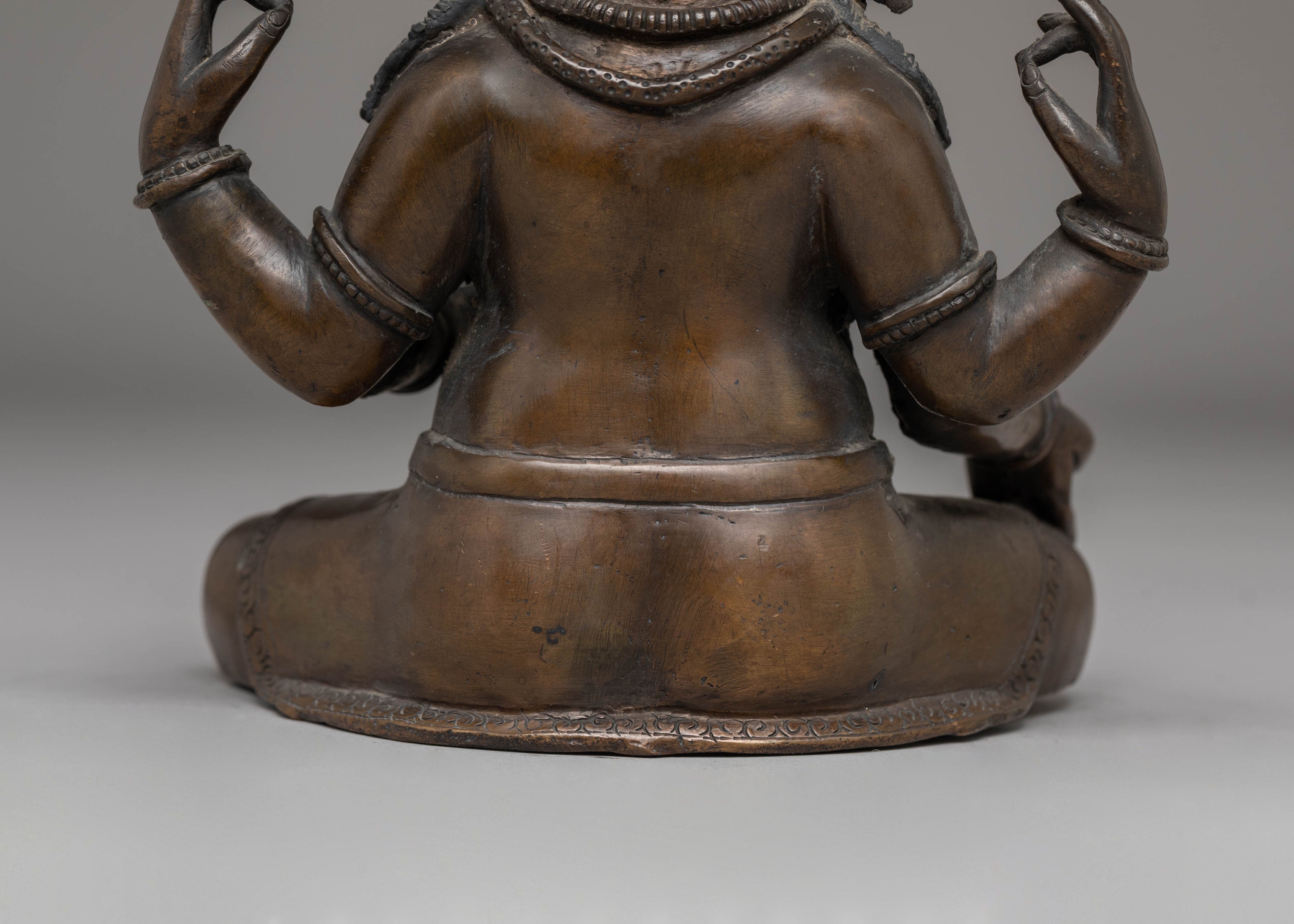 Oxidized Copper Statue of Ganesh | Symbol Of Wisdom