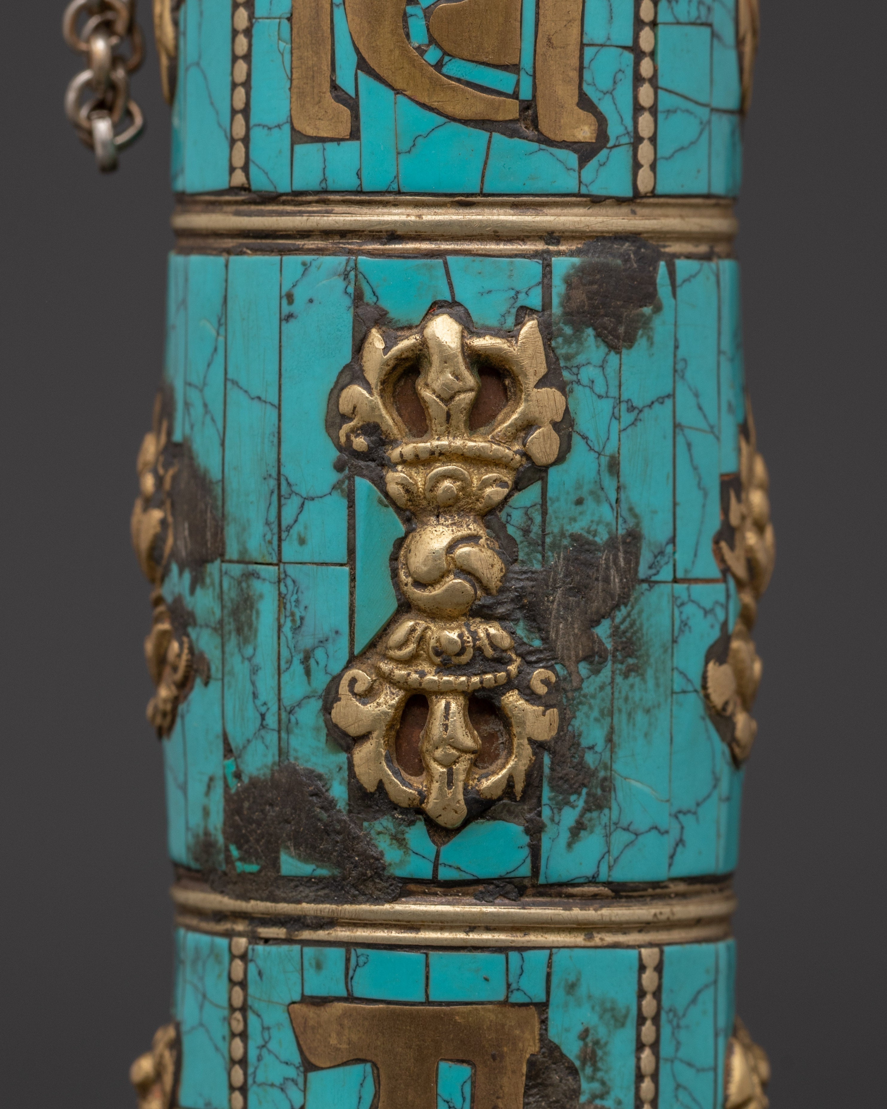 Tibetan Brass Incense Burner | Meditation Space Decor