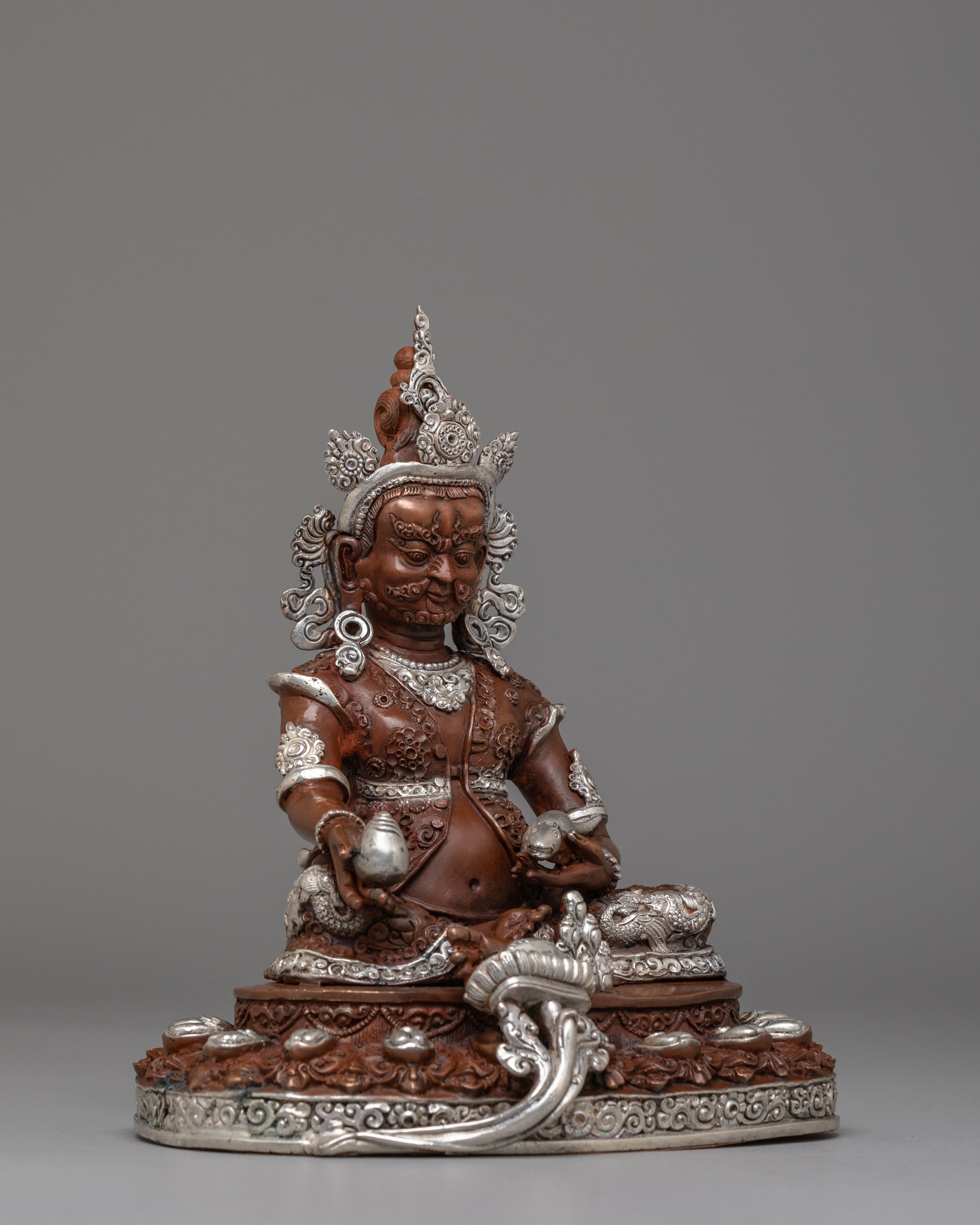 Machine Made Dzambhala Figurine | Ideal for Rituals and Meditation