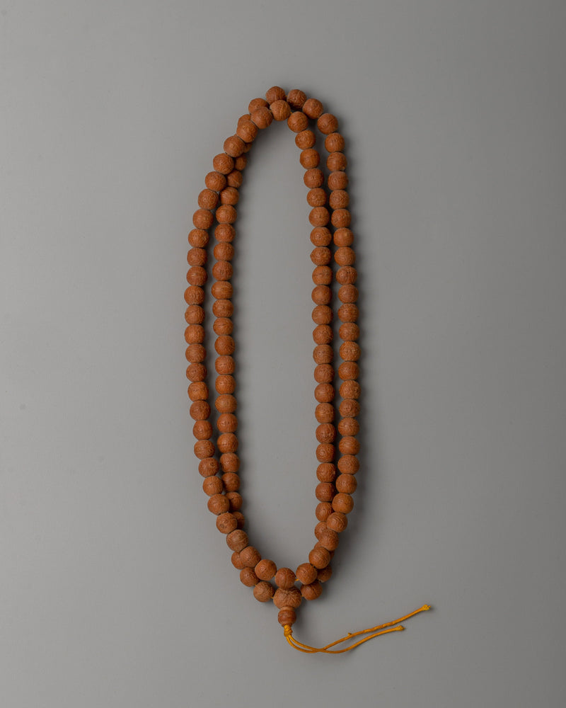 Buddha Chitta Mala Beads Necklace | Handmade Spiritual Necklace