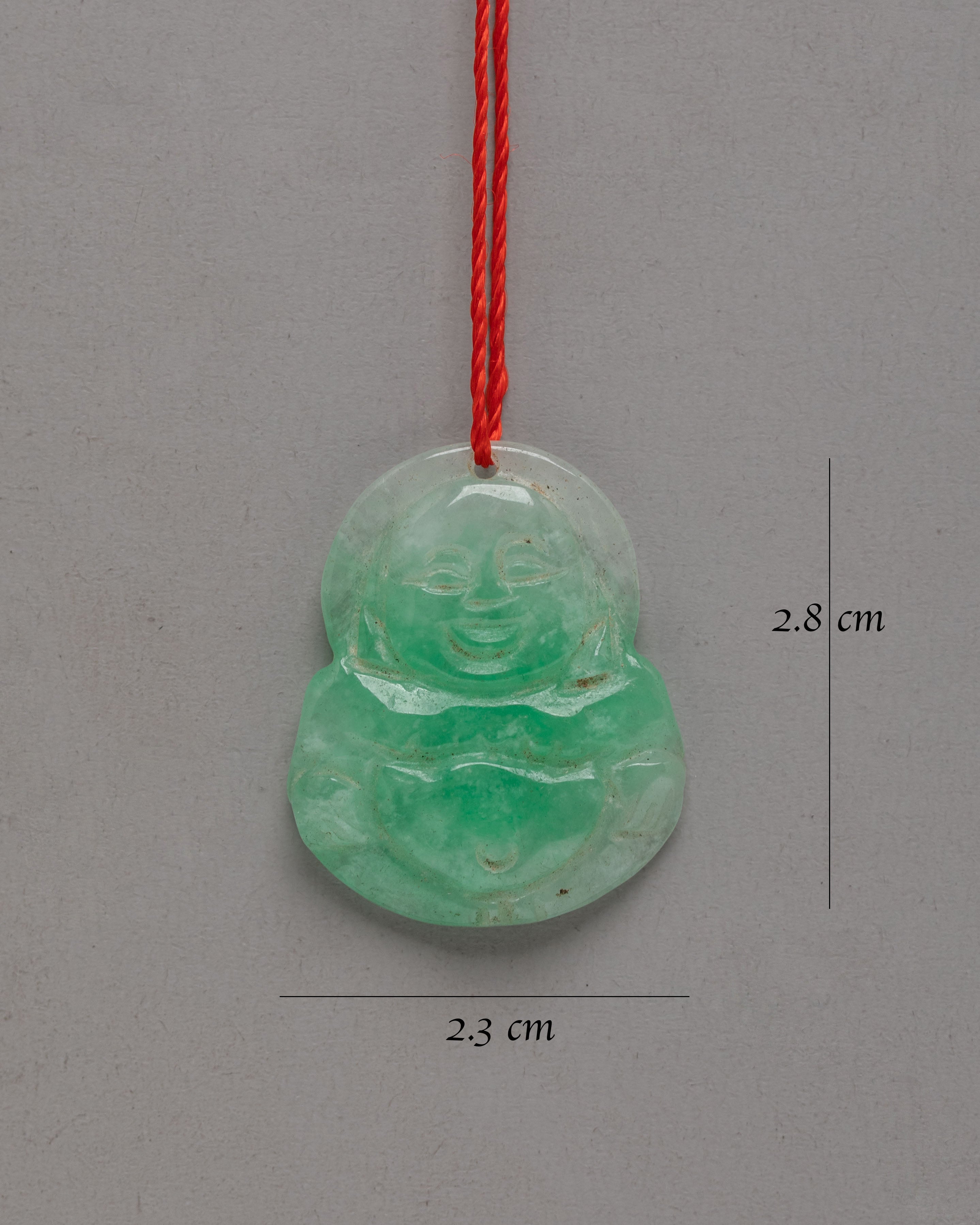 Sacred Tibetan Jade Locket Amulet | Hand Carved Jade Spiritual Pendant