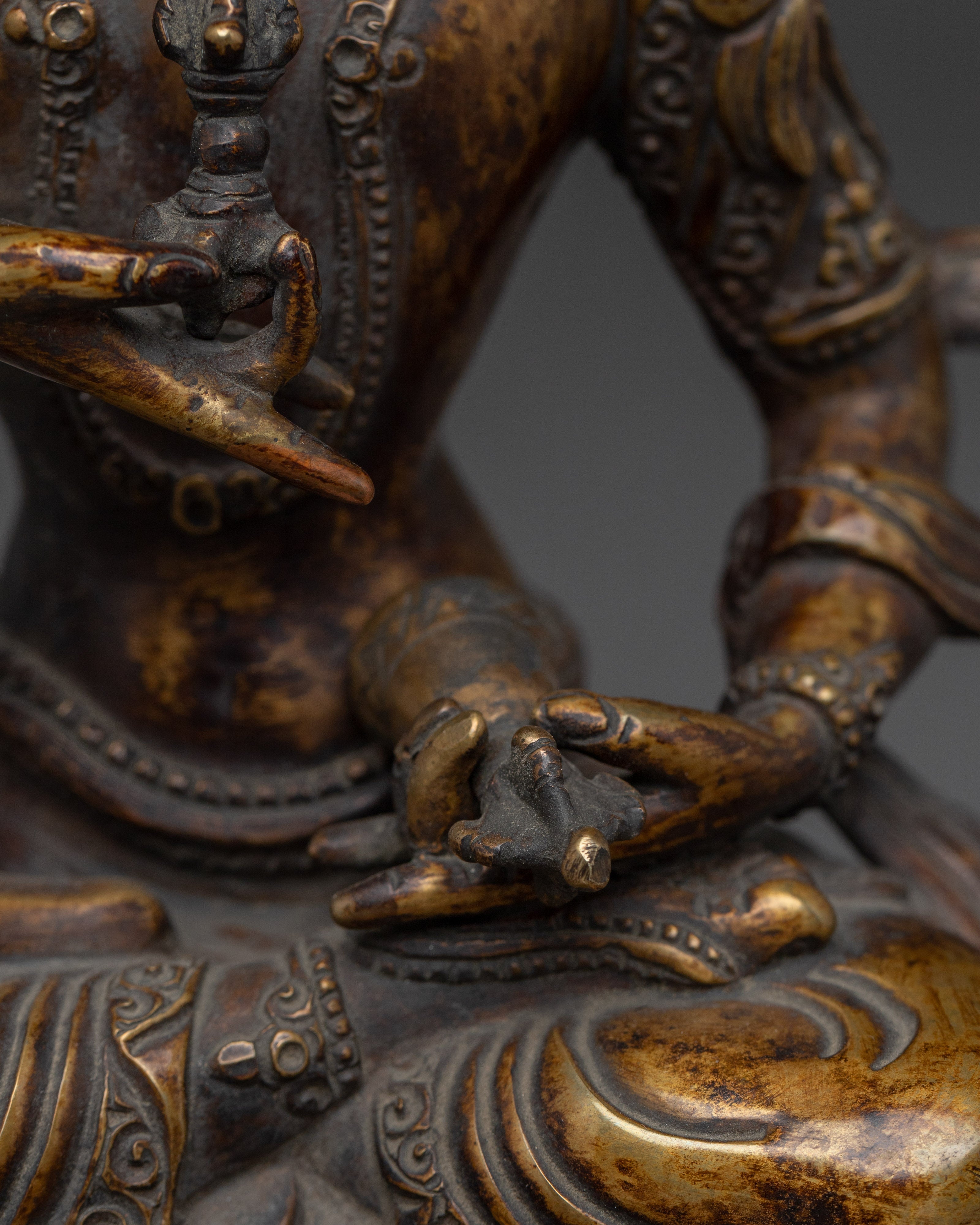 Vajrasattva for karma cleansing | Traditional Vajrayana Altar Statue