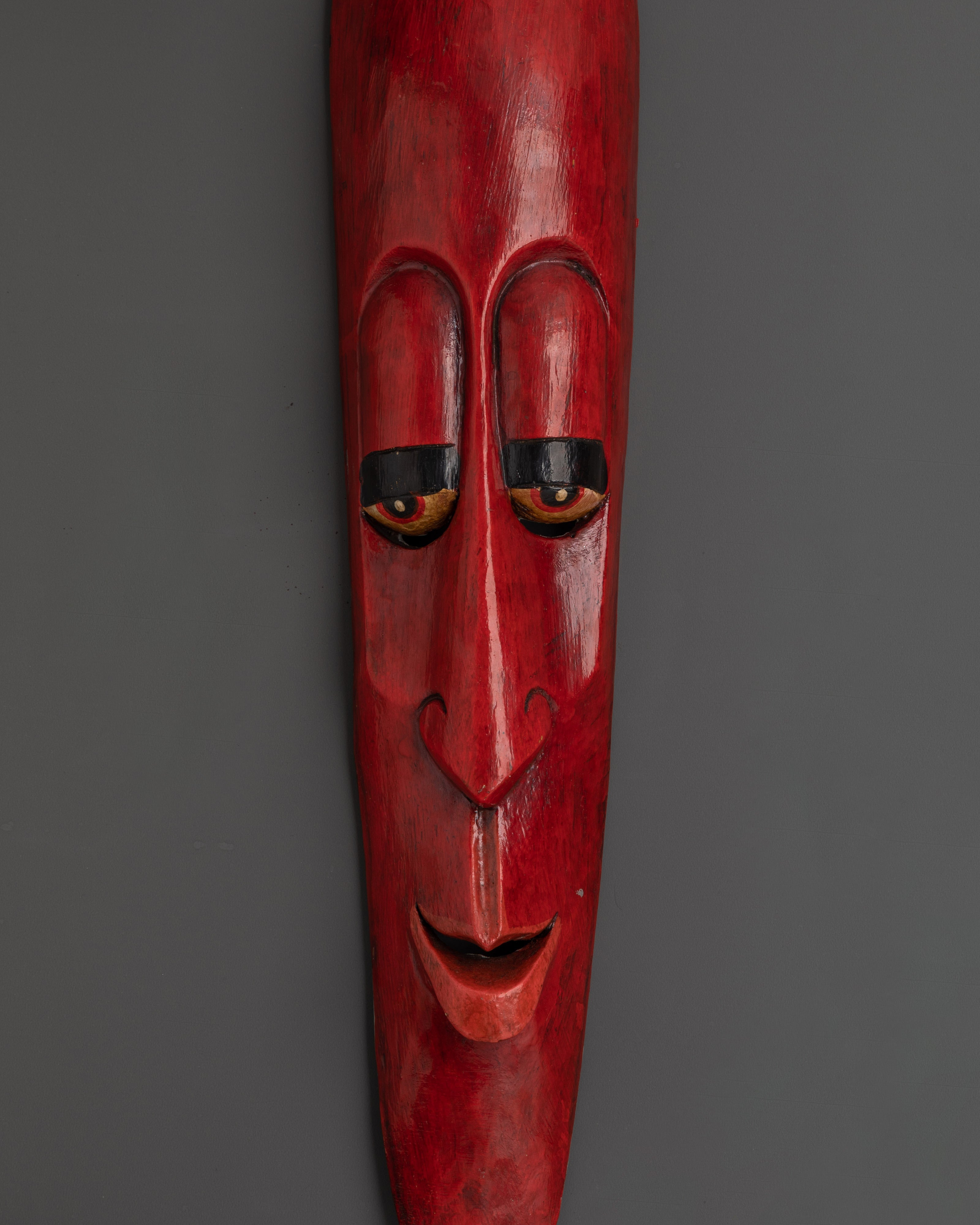 Handmade Wall Hanging Mask | Unique Wall Art