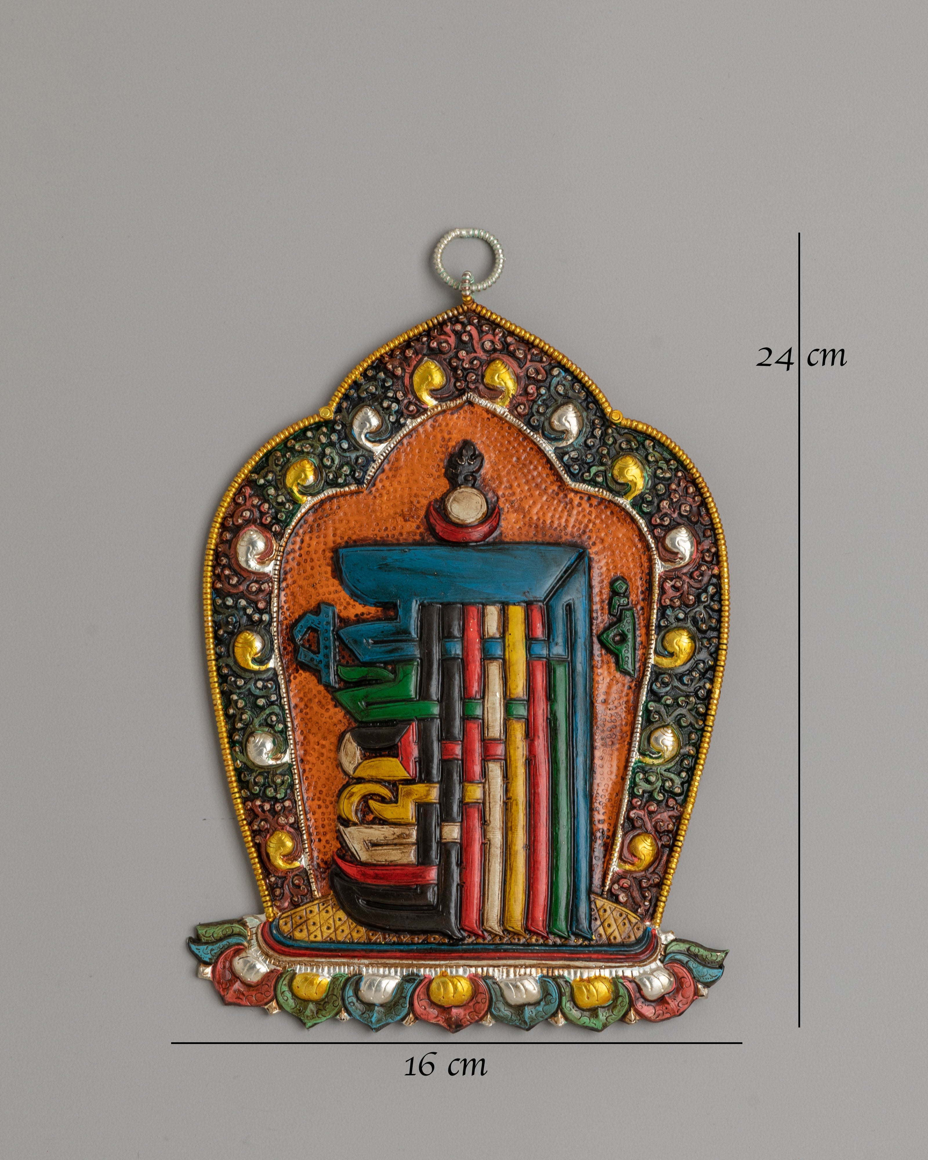 Sacred Kalachakra Wall Decoration | Buddhist Art