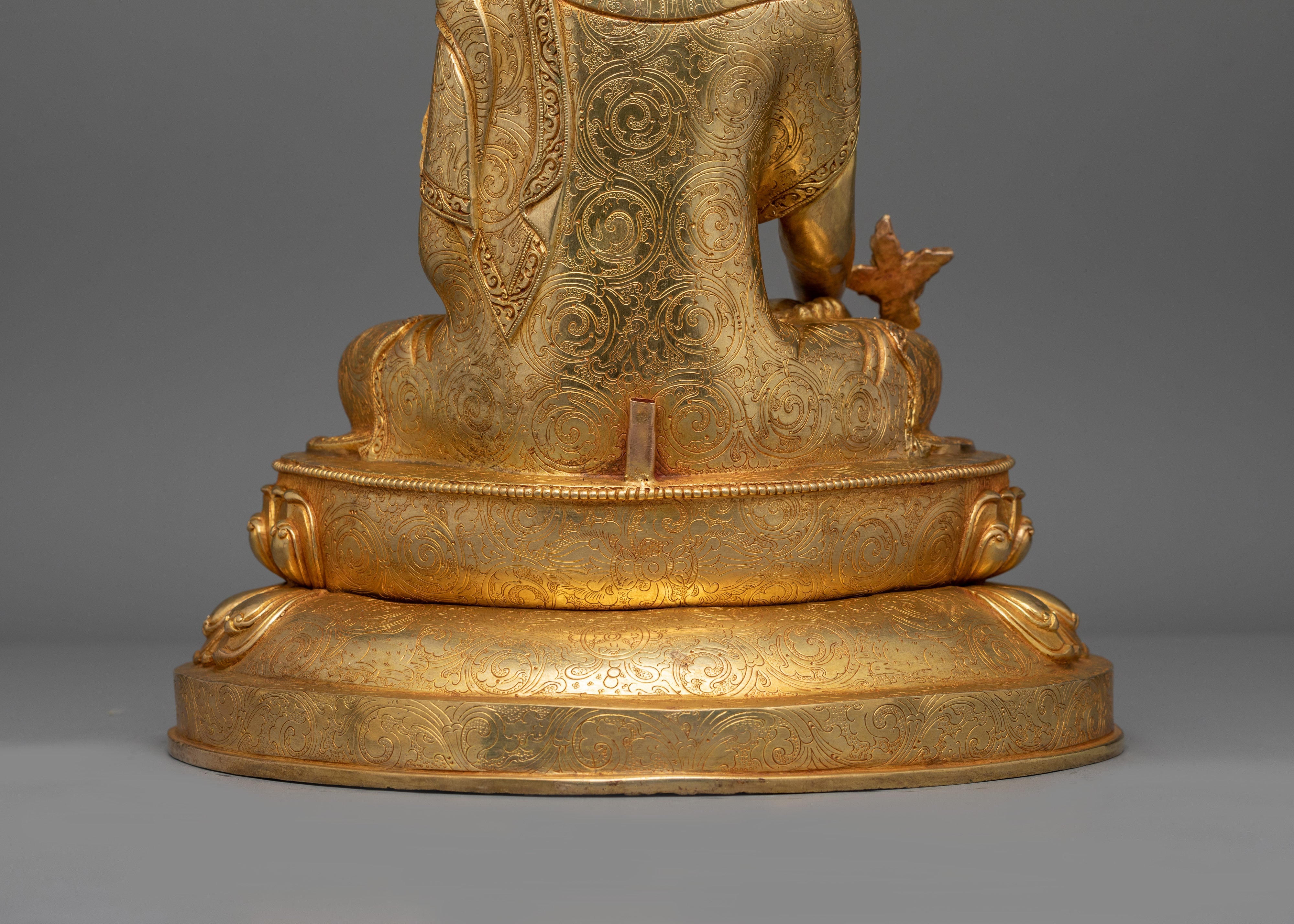 Handcrafted Medicine Buddha Deity Statue | Tibetan Healer and Protector