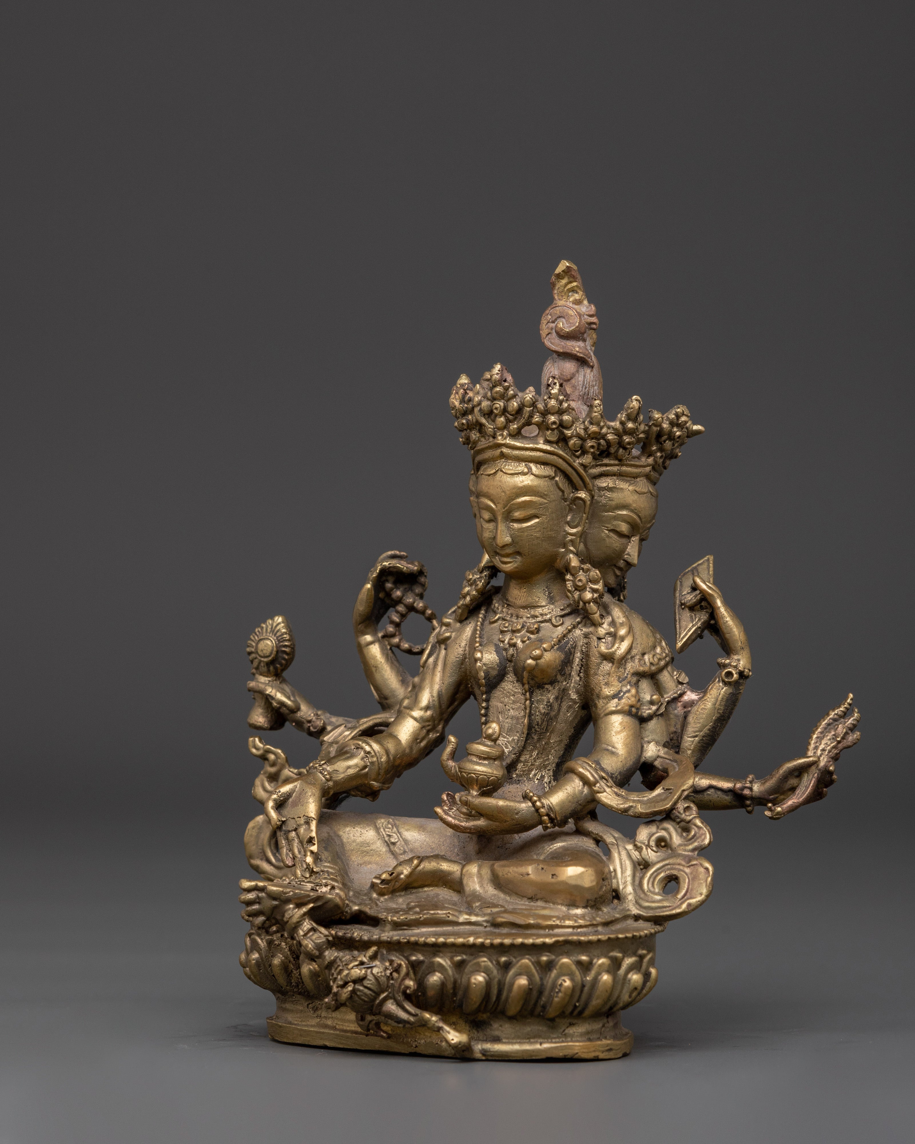 Prosperity Vasudhara Goddess Statue | Buddhist Goddess of Wealth and Abundance