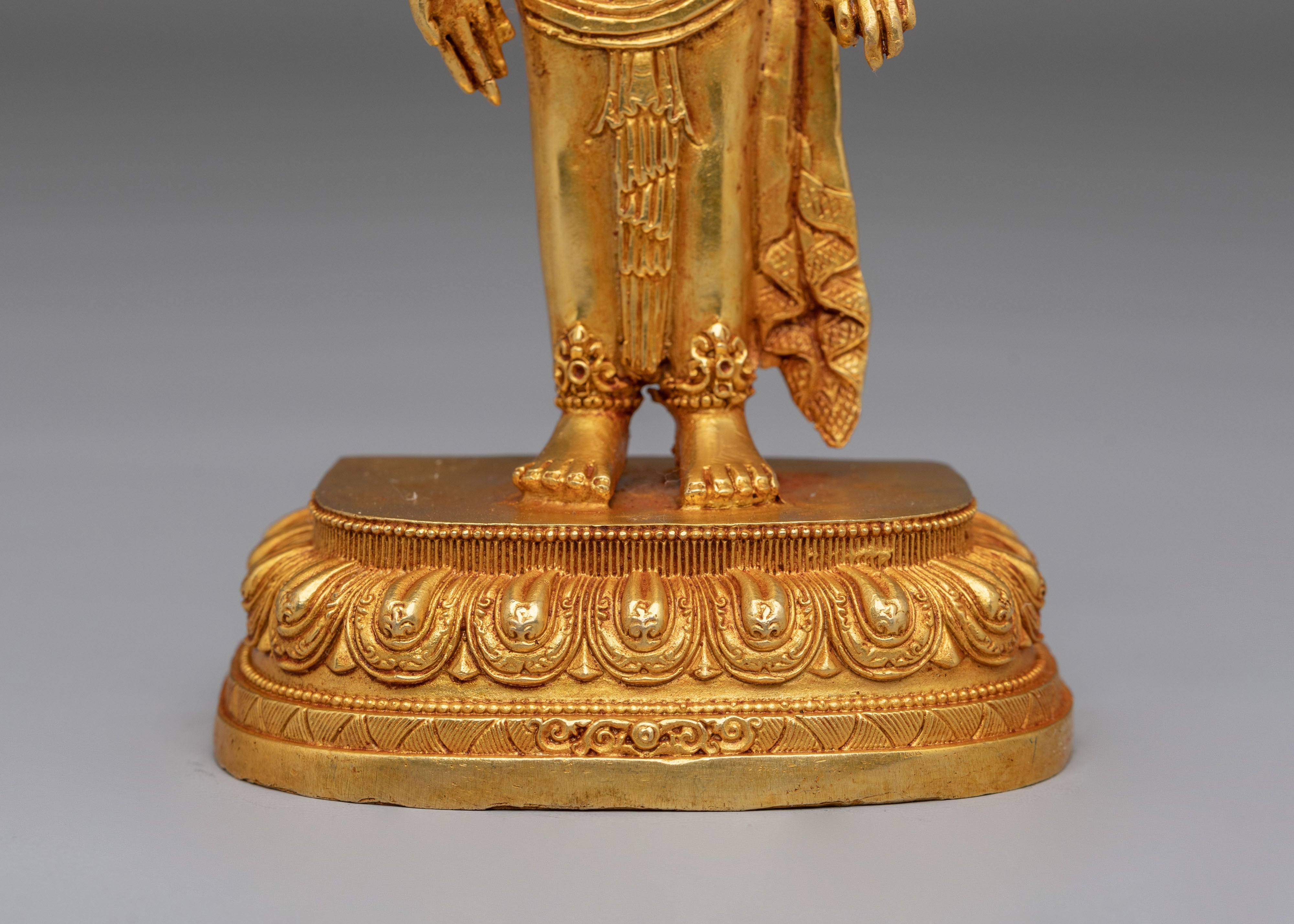 Handcrafted Lokeshwor Buddhist Statue | Divine Figure for Spiritual Decor
