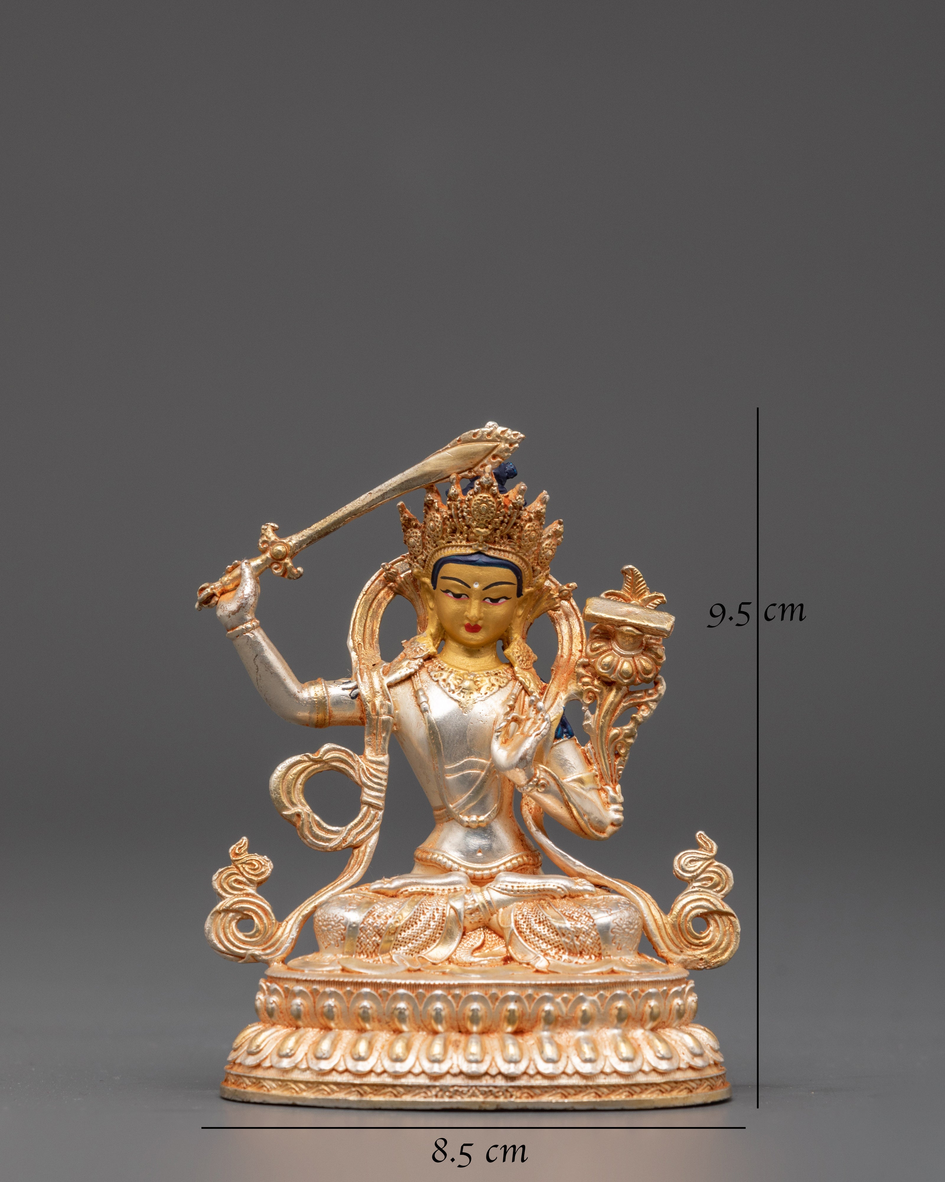 Tibetan Sculpture of Manjushri | Himalayan Buddhist Art