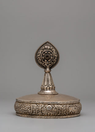 Silver Offering Mandala Set | Sacred Offering Set
