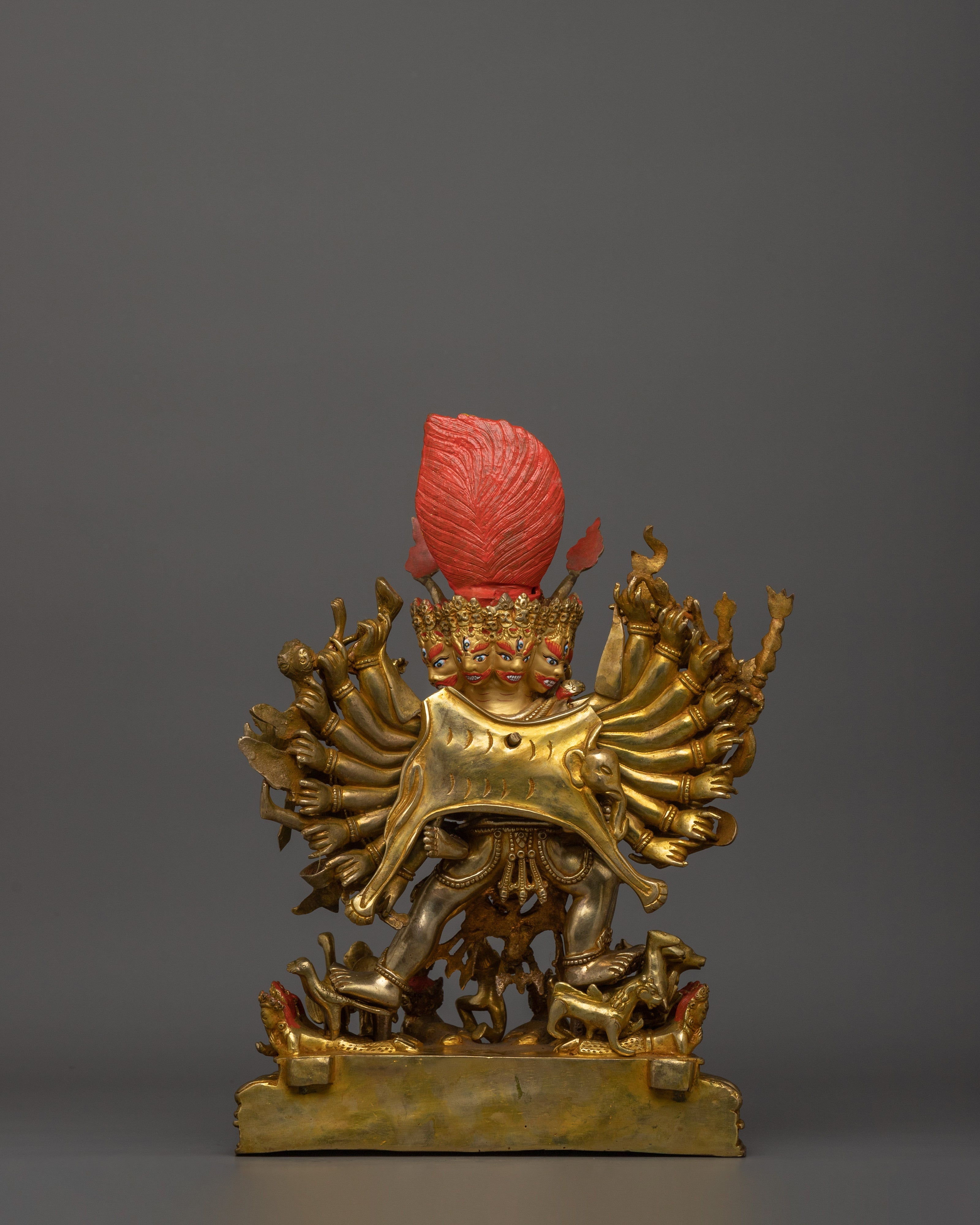 Yamantaka Handmade Statue | Wrathful Deity Sculpture