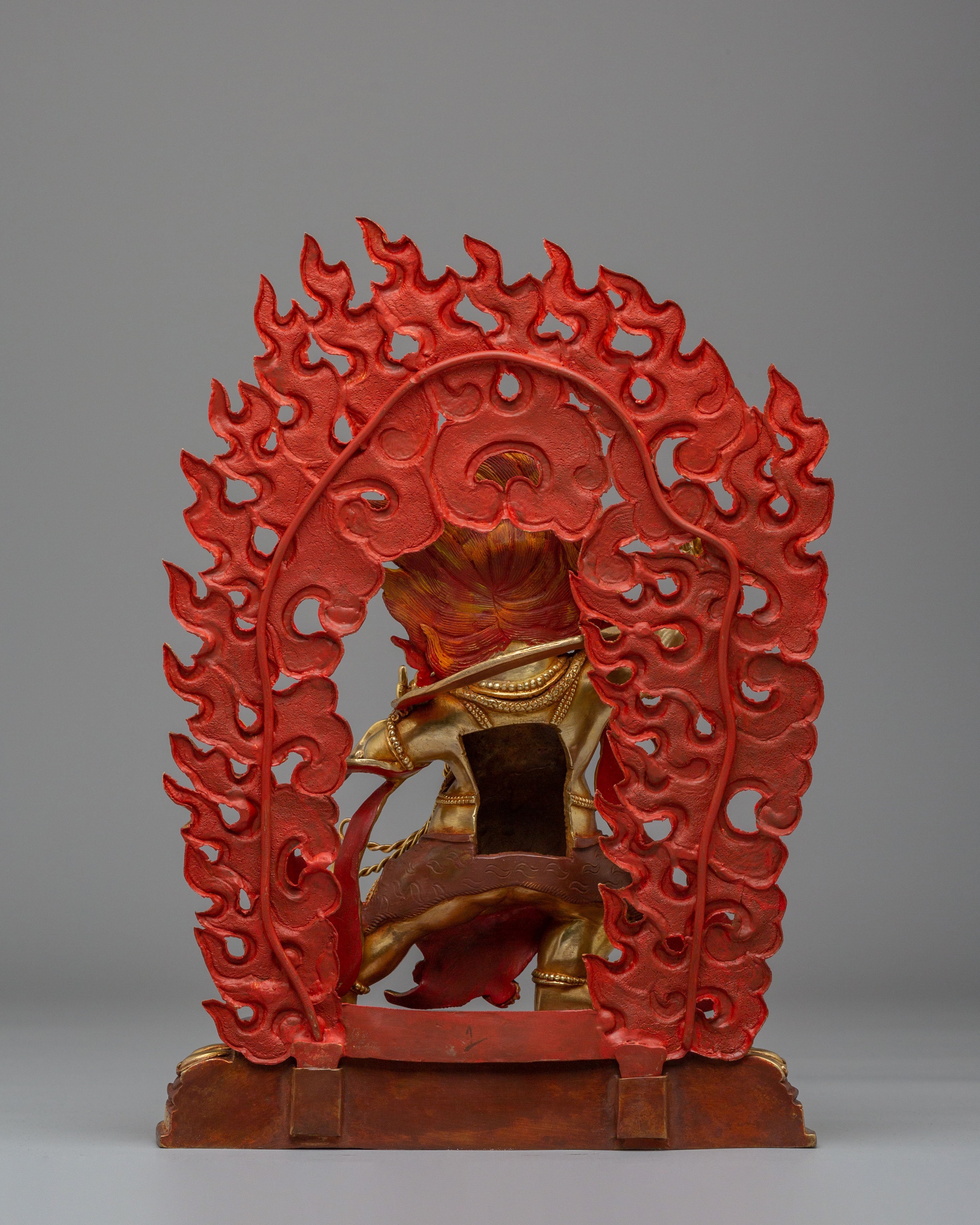Handcrafted Vajrapani Buddhist Statue | Symbol of Protection and Strength