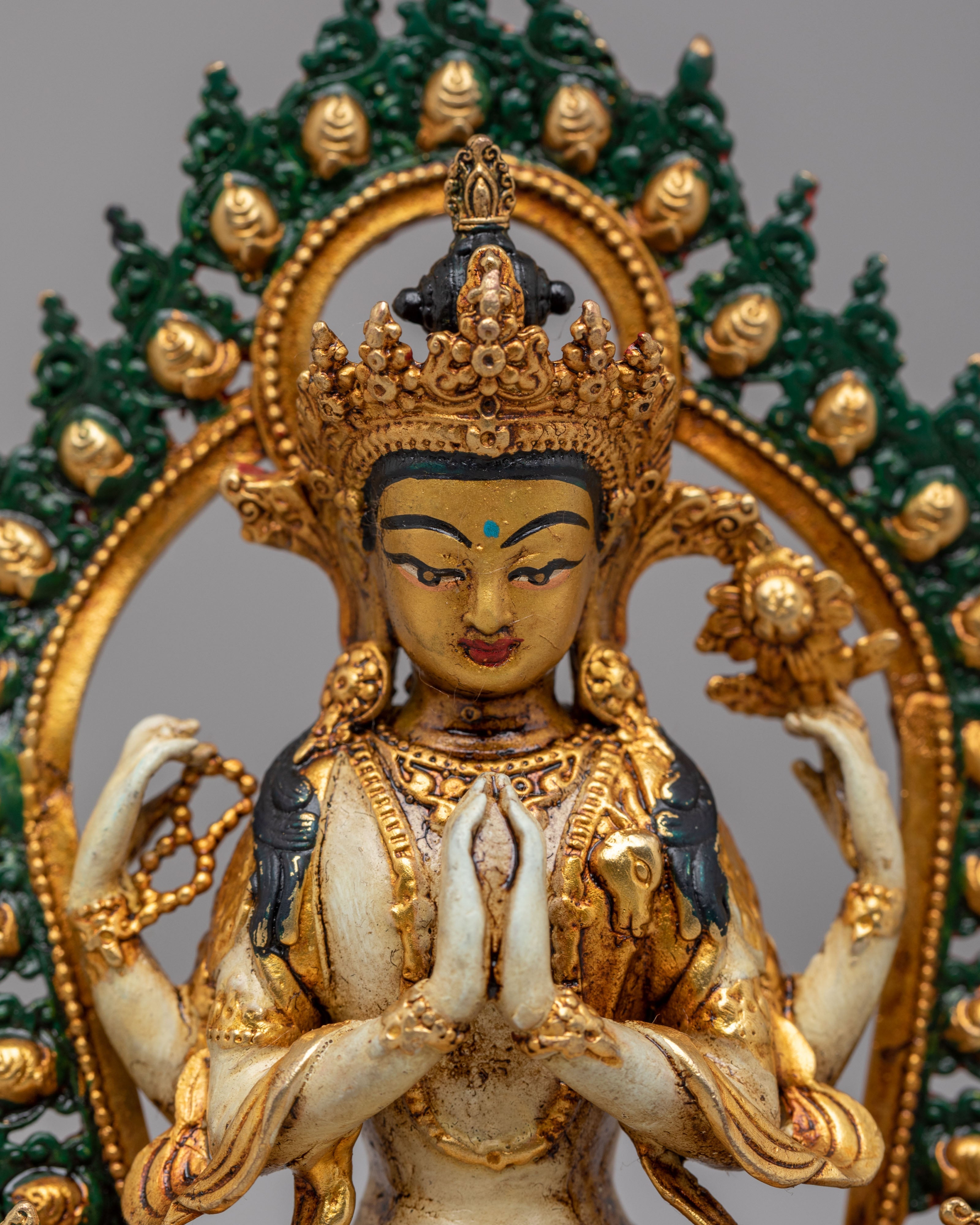 Spiritual Enlightenment Bodhisattva Set | 24K Gold Plated Bodhisattva Collection