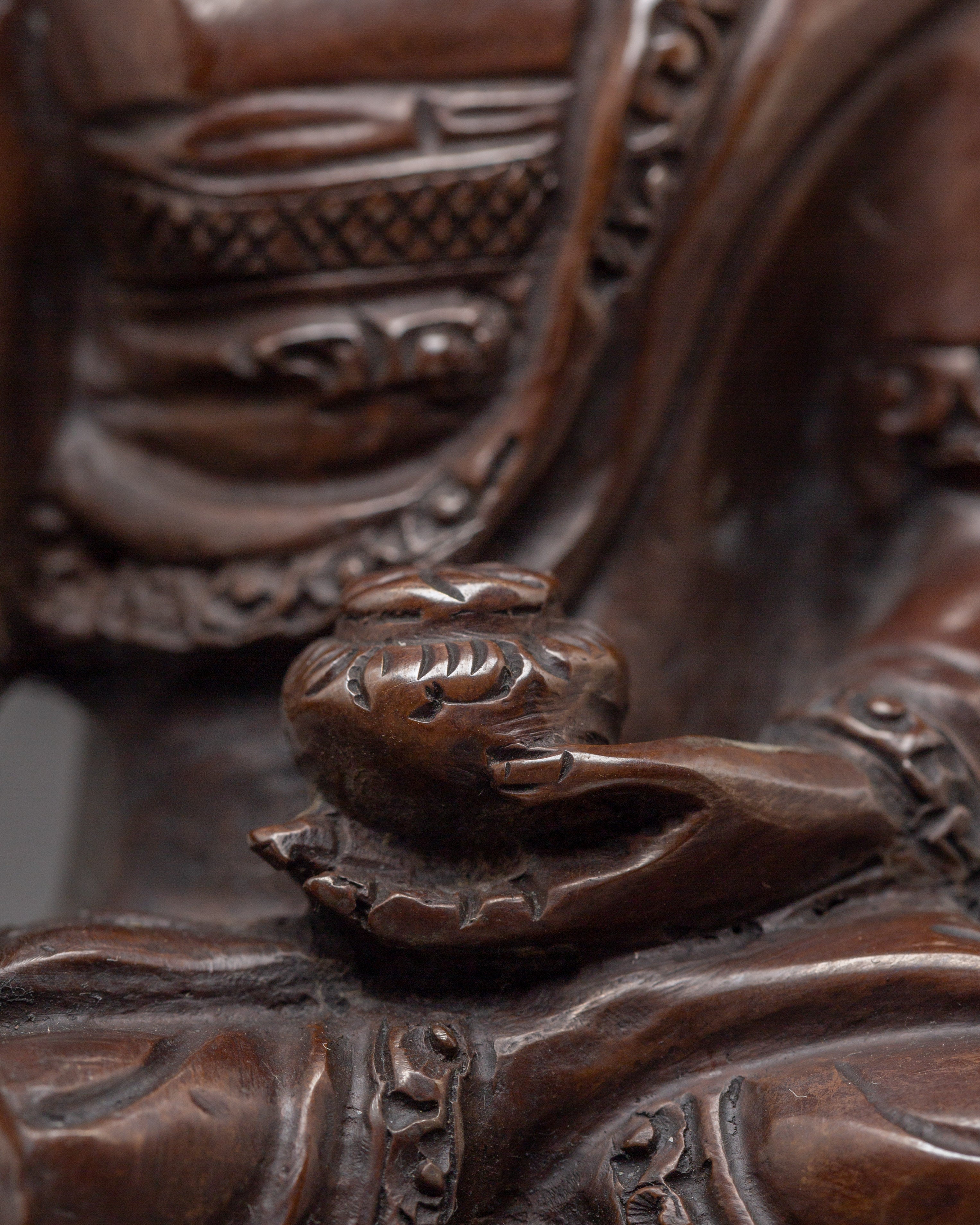 Oxidized Statue of Historical Gautama Buddha | Buddhist Spiritual Decor