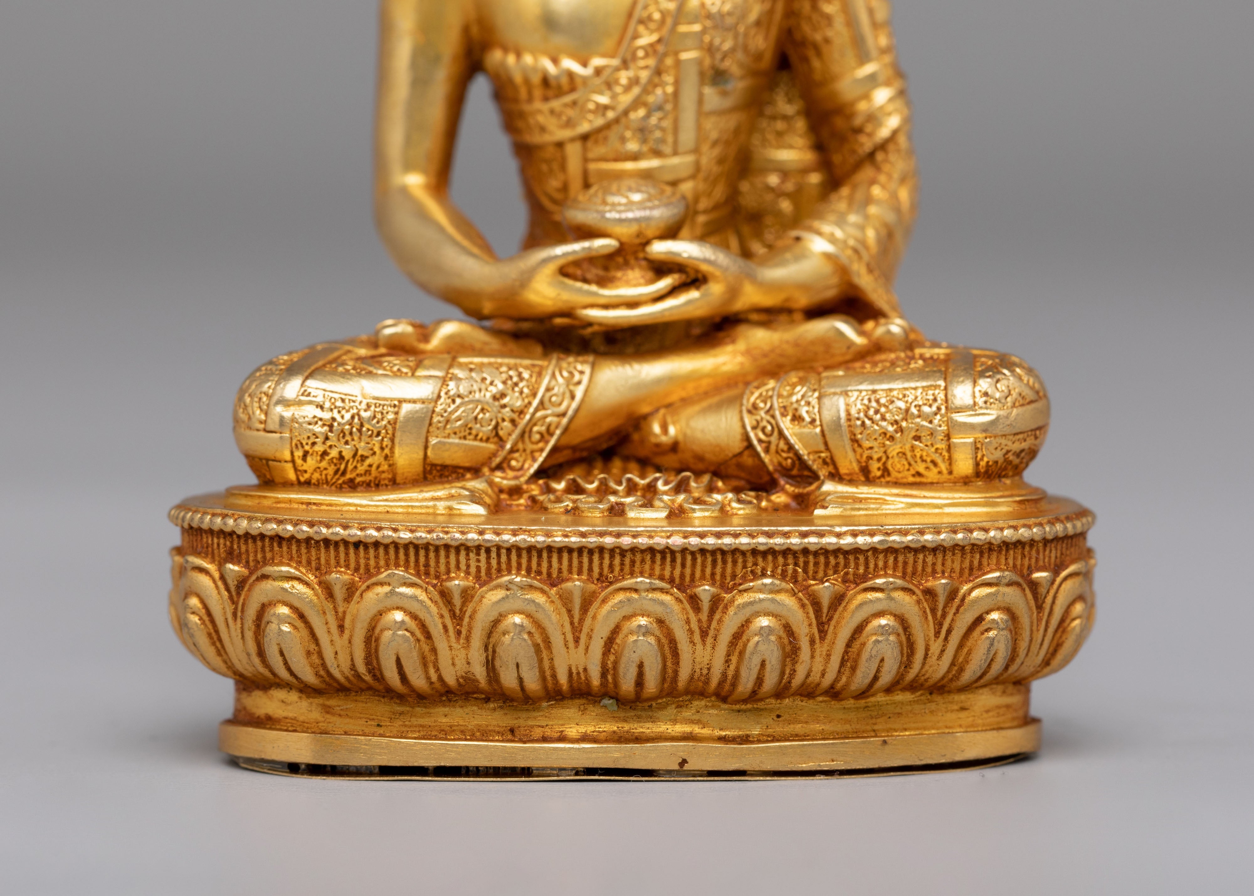 Handcrafted Three Buddha Set | Shakyamuni Medicine Amitabha Buddha Statues