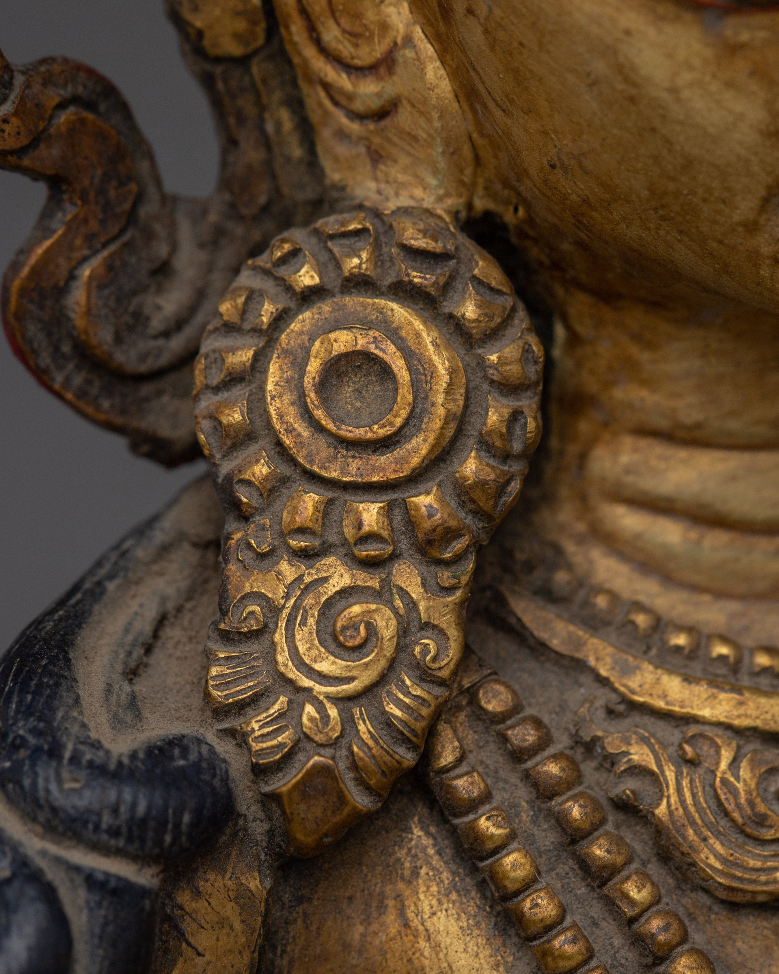 Knowledge Deity Manjughosa Statue | Buddhist Wisdom and Protection Sculpture