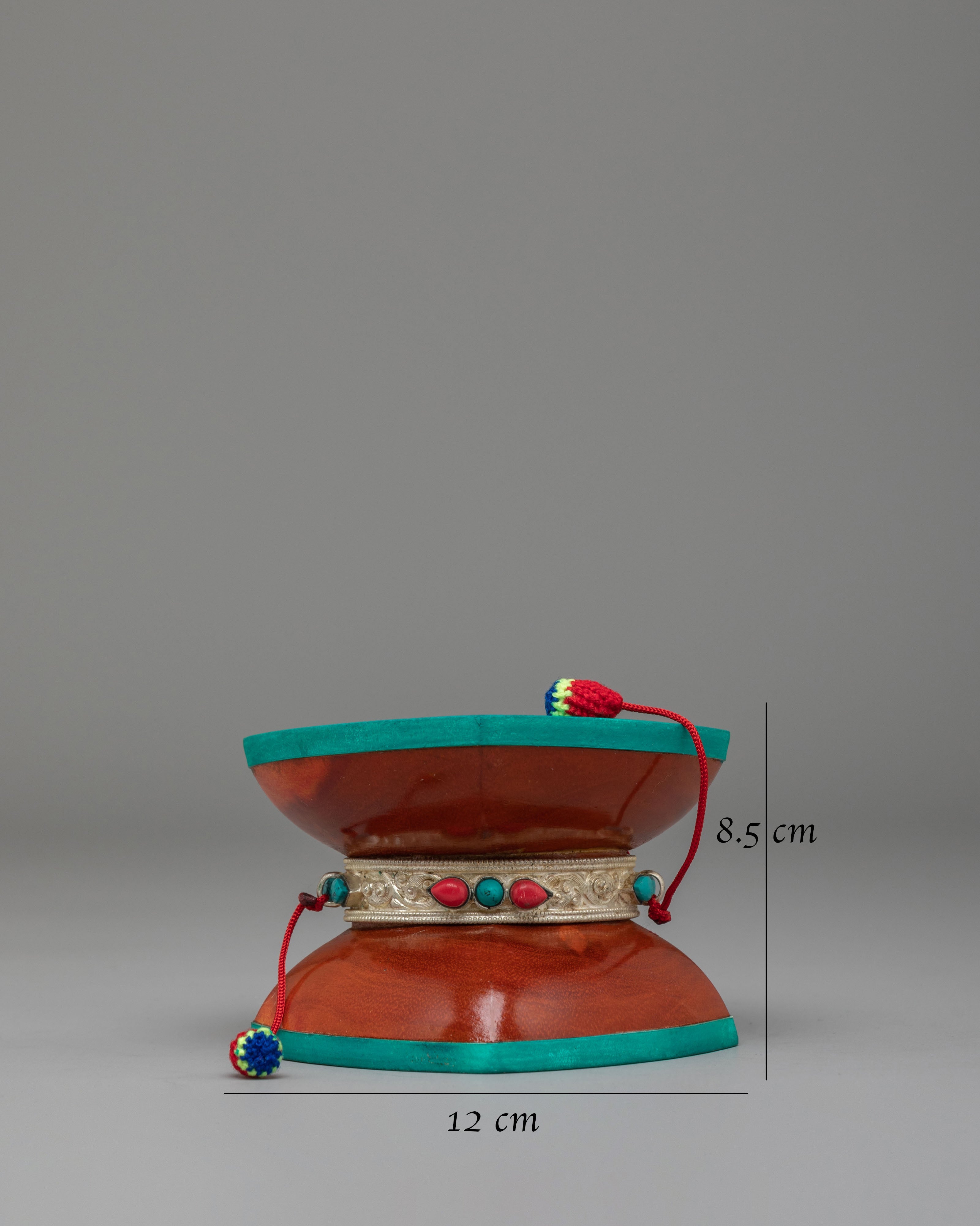 Himalayan Buddhist Damaru | Tibetan Chod Drum for Rituals