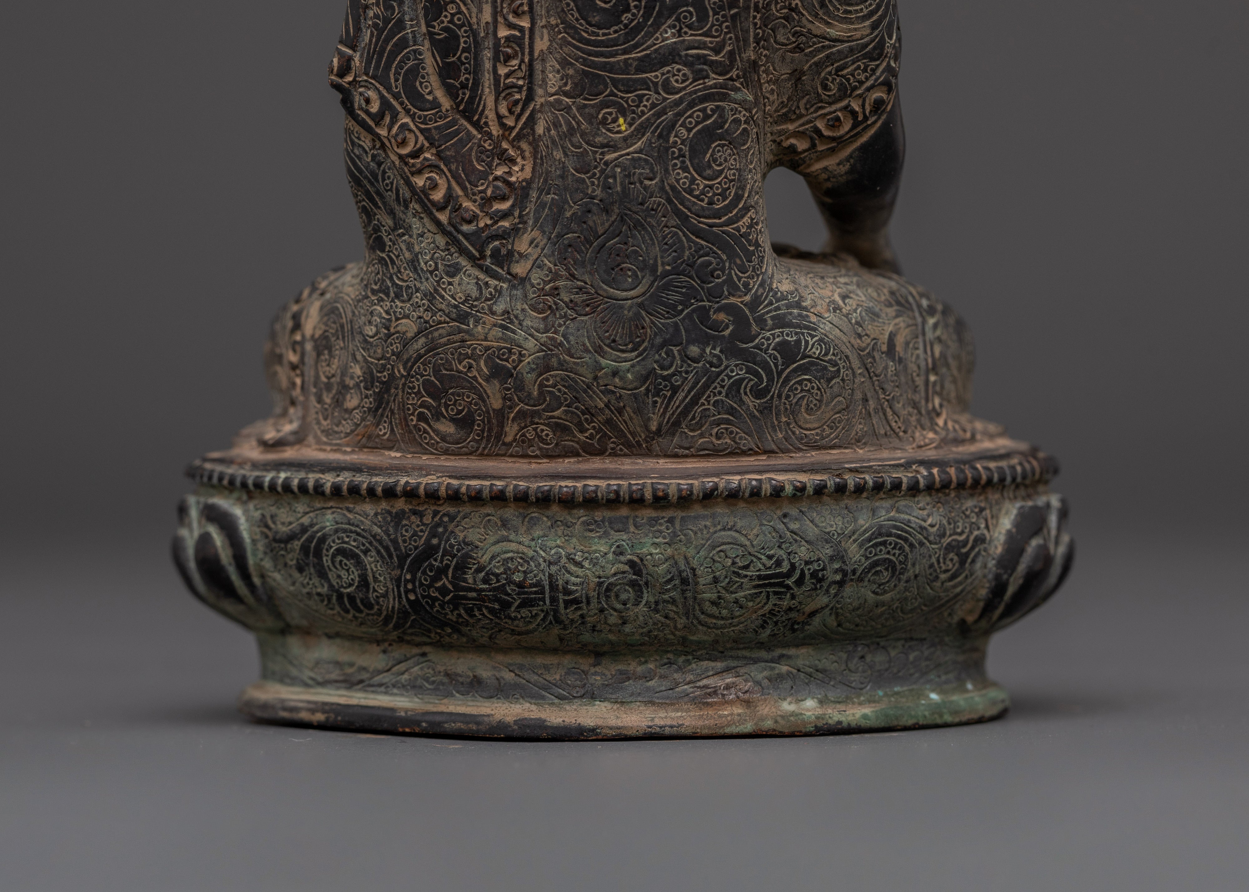 Shakyamuni Buddha Altar Statue | Handmade Buddhist Sculpture