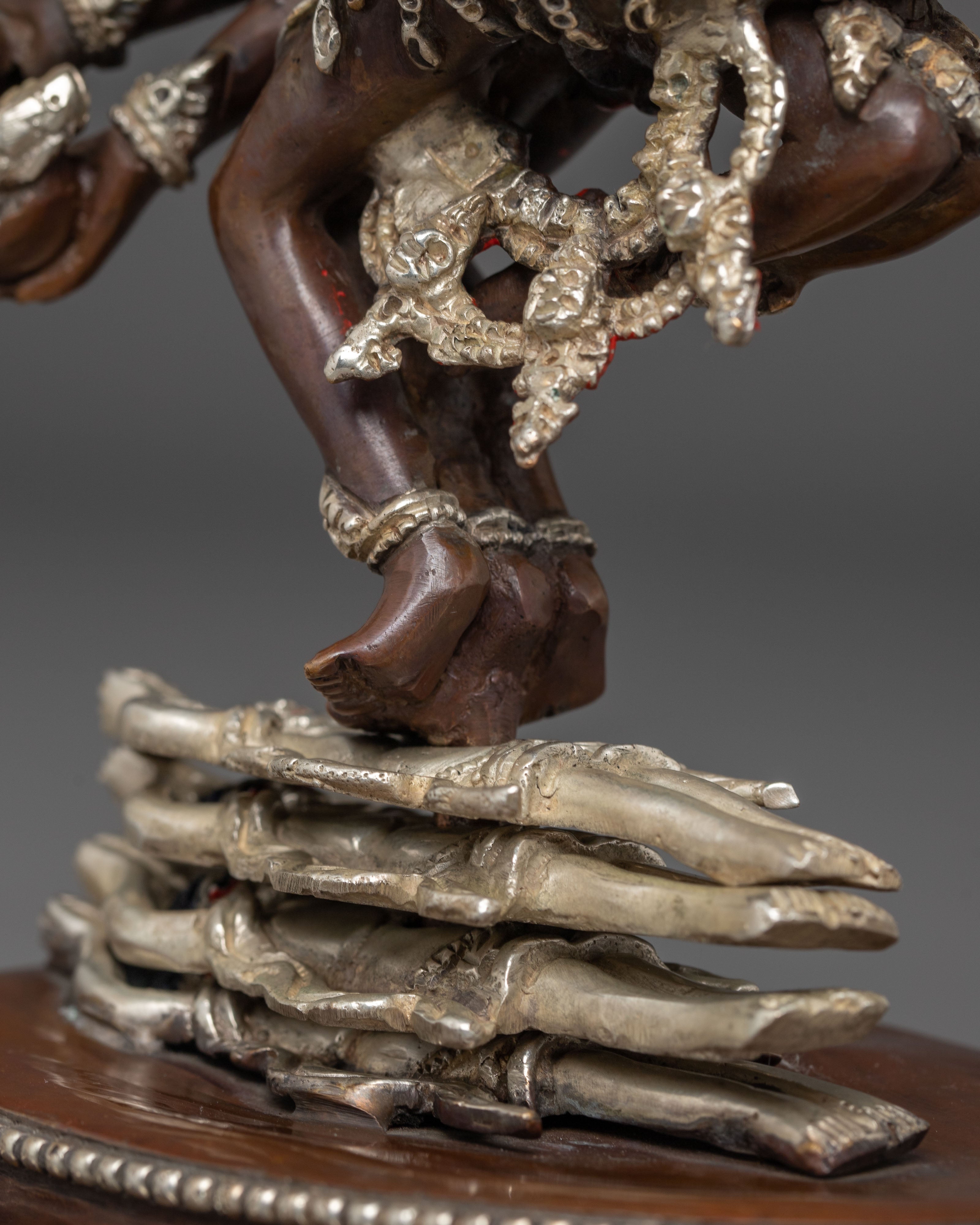 Tibetan Hevajra Statue | Wrathful Buddhist Deity