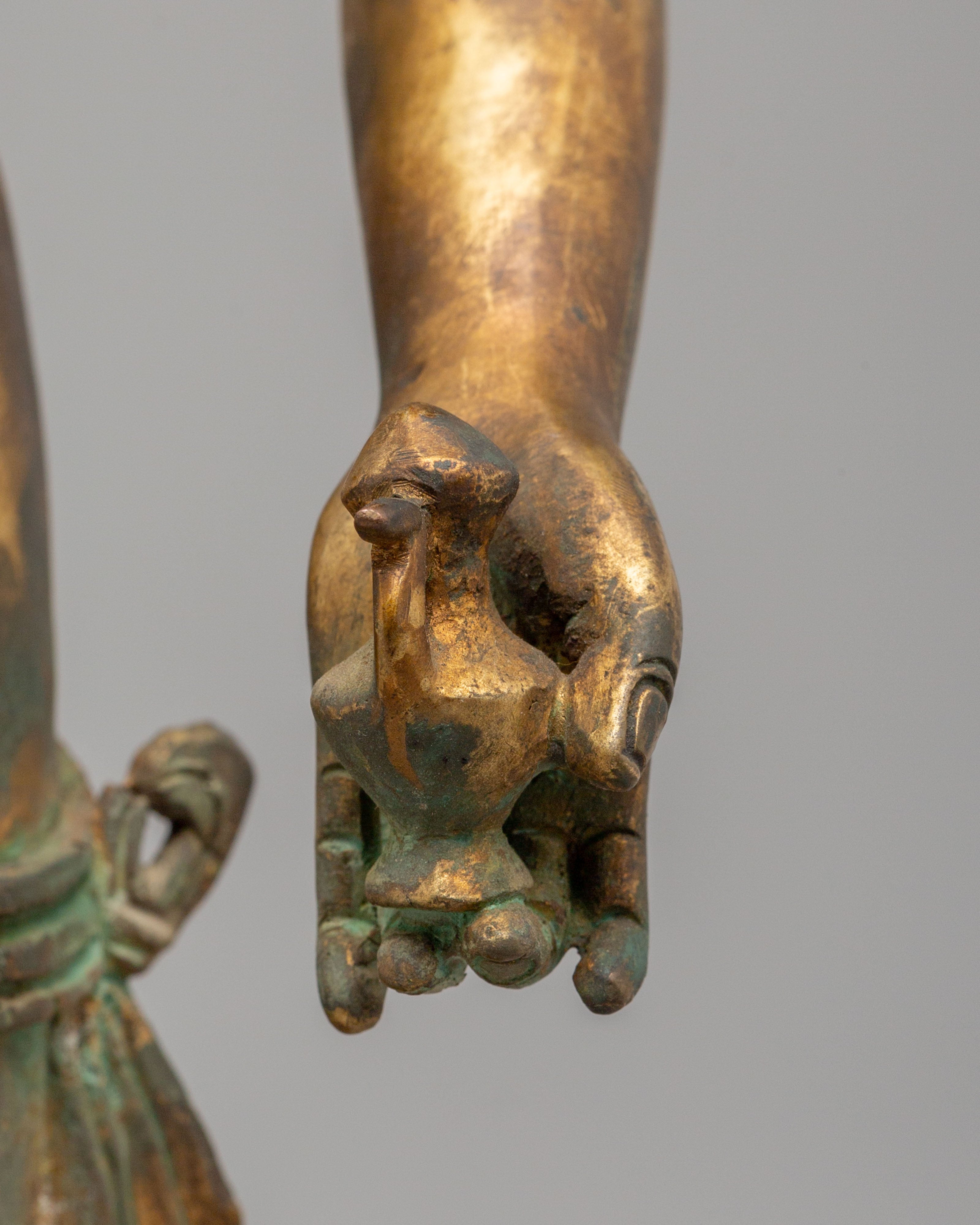 Spiritual Maitreya Buddha Statue | Tibetan Future Buddha Sculpture