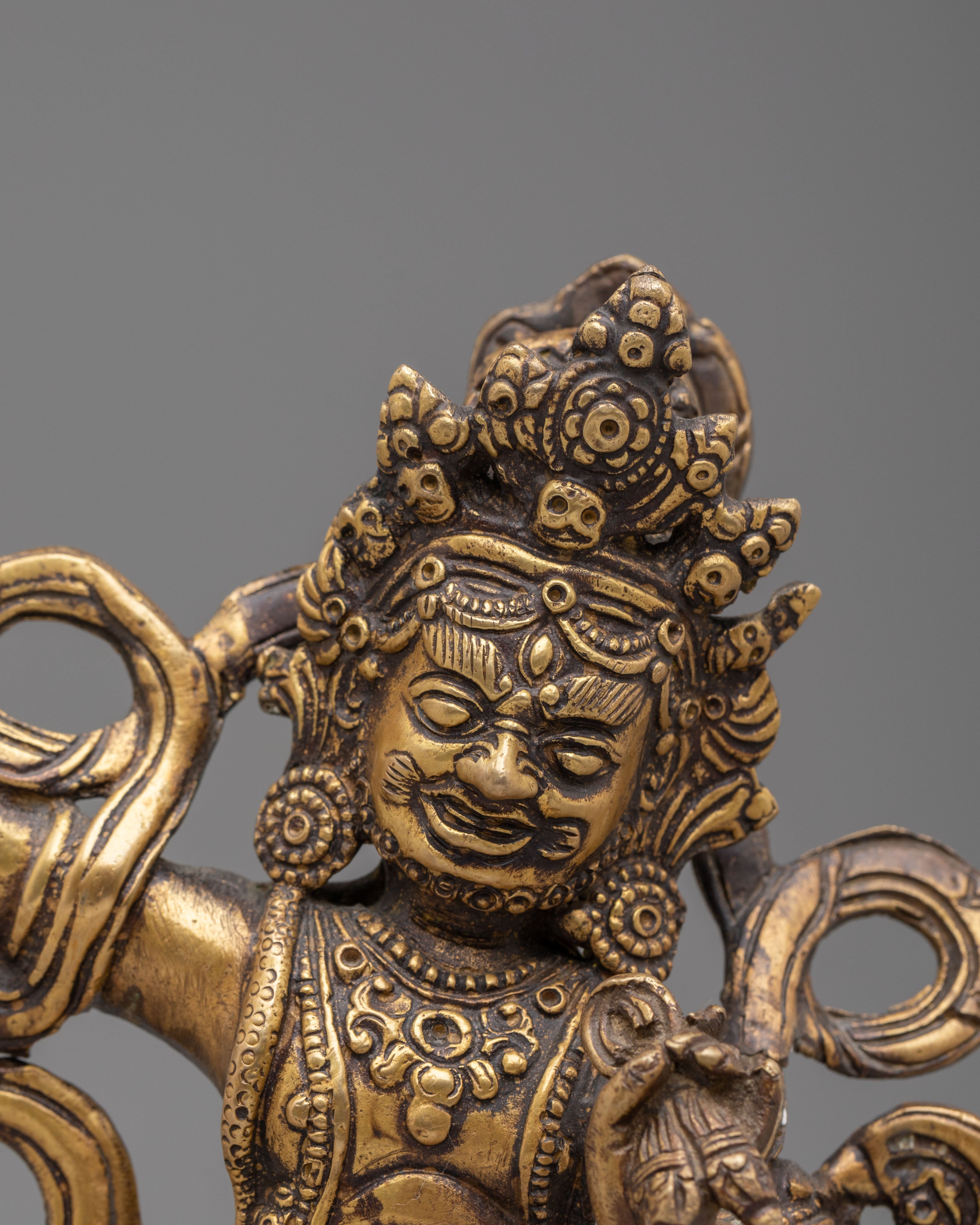 Vajrapani Statue Of Dharma Protection | Handcrafted Vajrapani Art