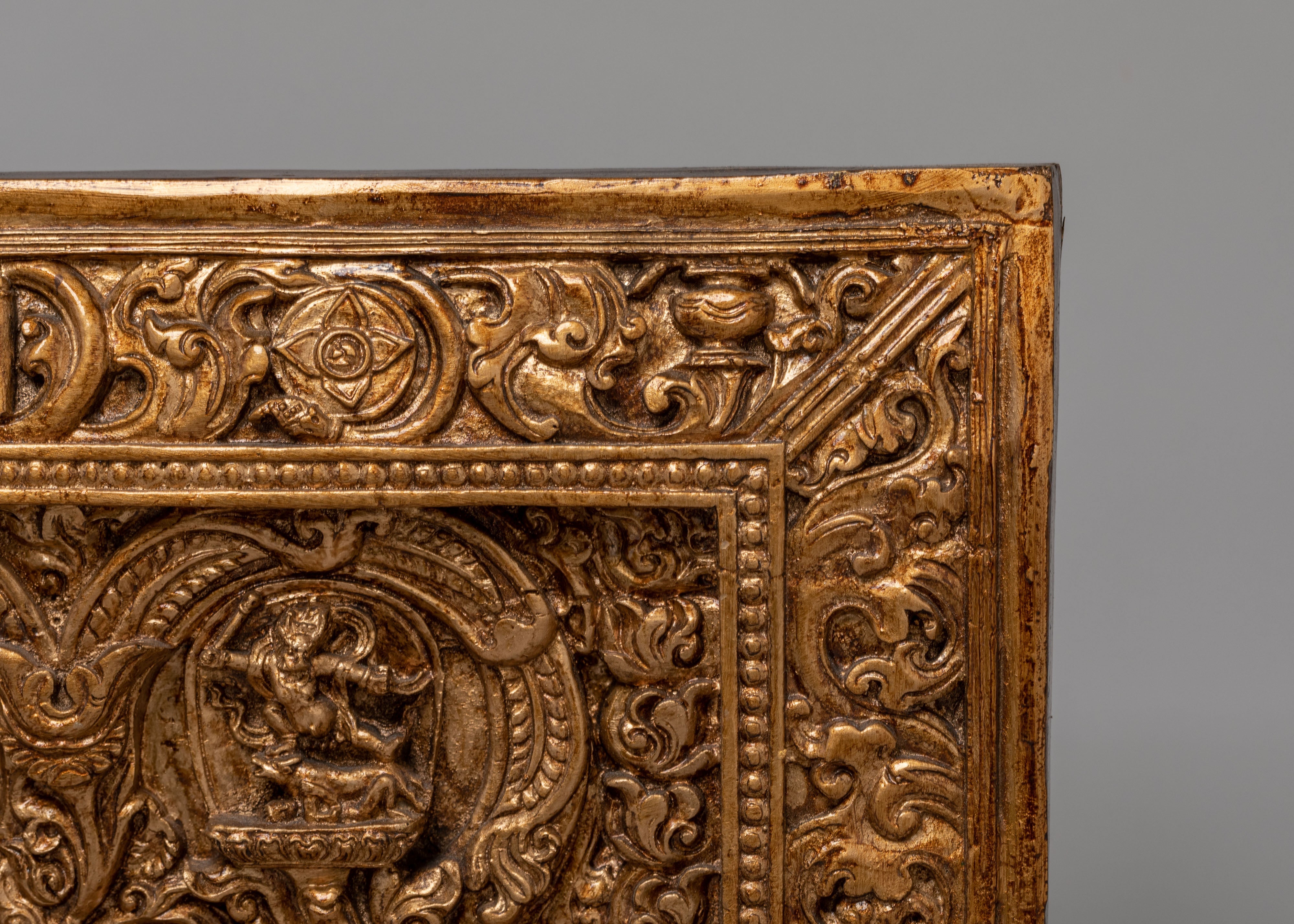 Sacred Yamantaka Wall Hanging | Tibetan Religious Wall Art for Meditation & Home Decor