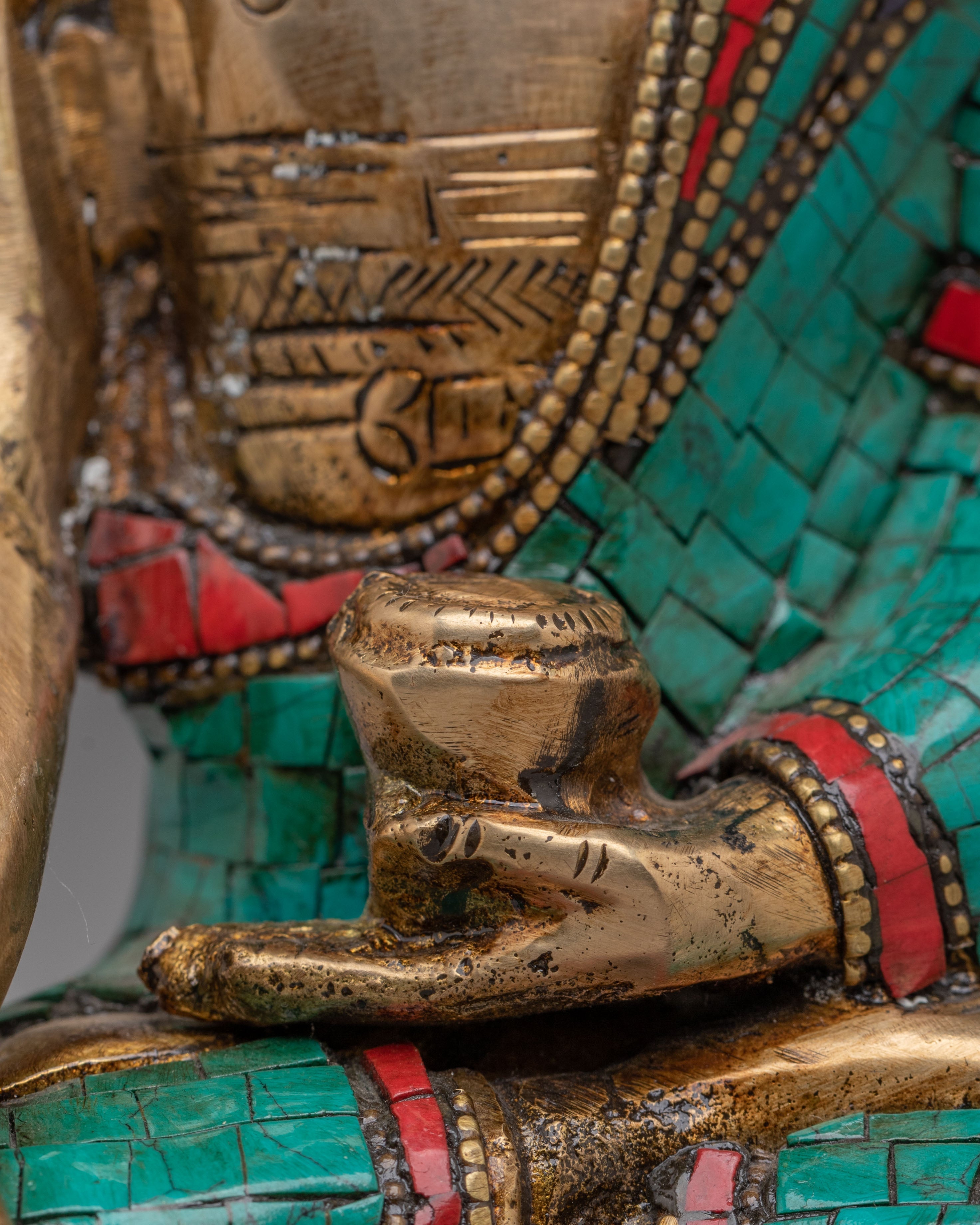 Handmade Medicine Buddha Statue | Healing Deity Medicine Buddha