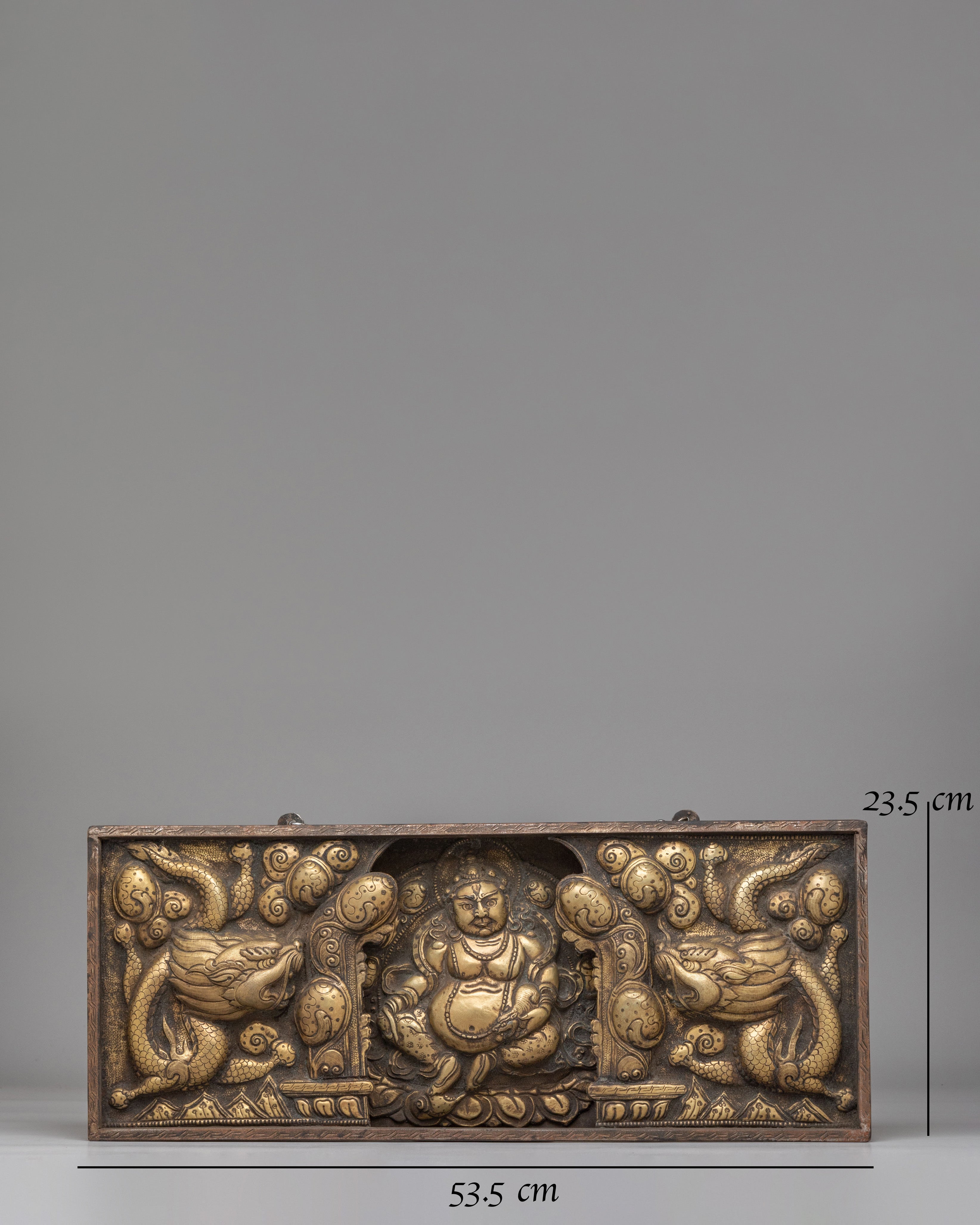 Dzambhala Wealth God Wall Hanging | Symbol of Prosperity and Abundance