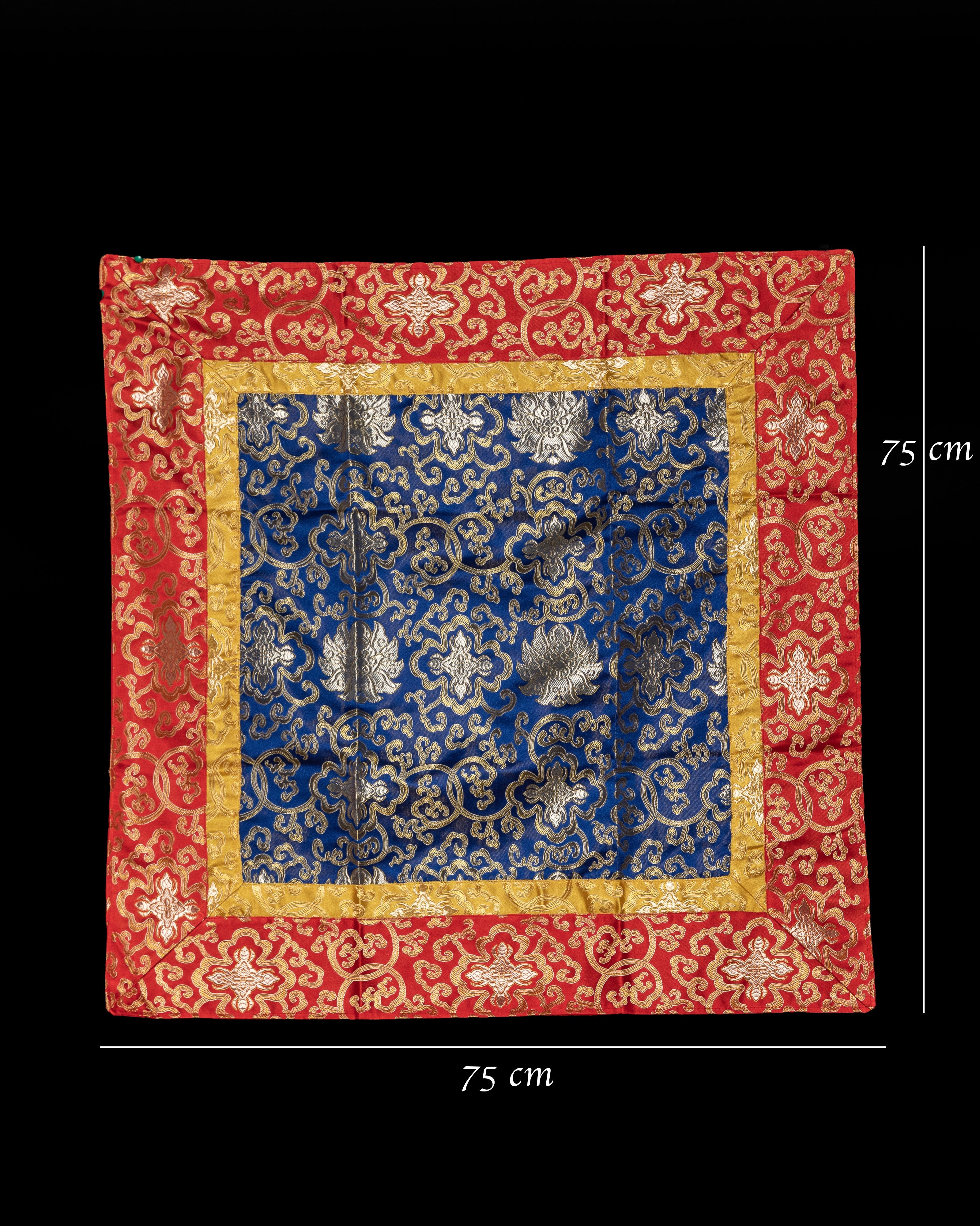 Tibetan Silk Fabric Table Cloth | Traditional Home Decor