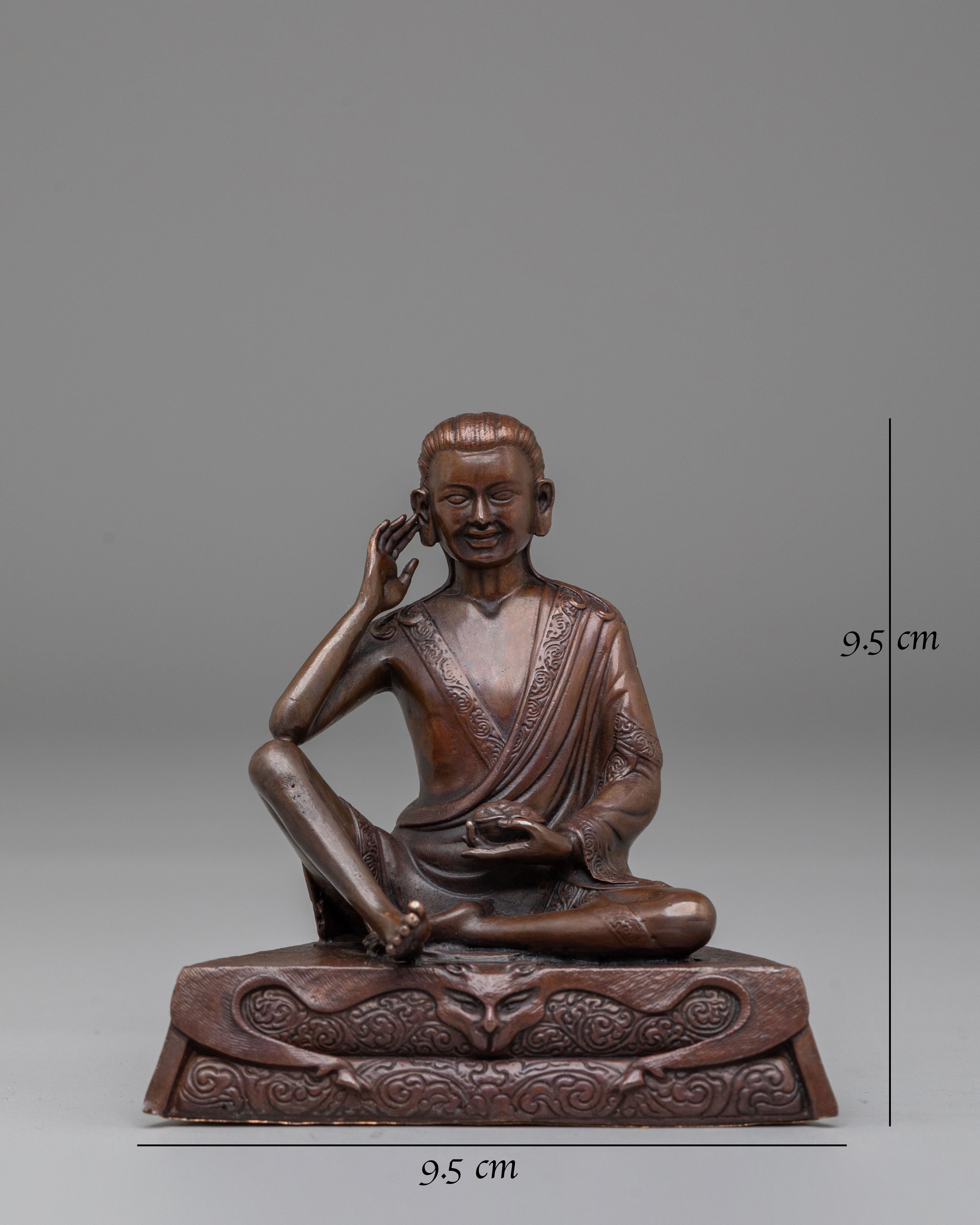 Handmade Milarepa Buddhist Statue | Tibetan Master