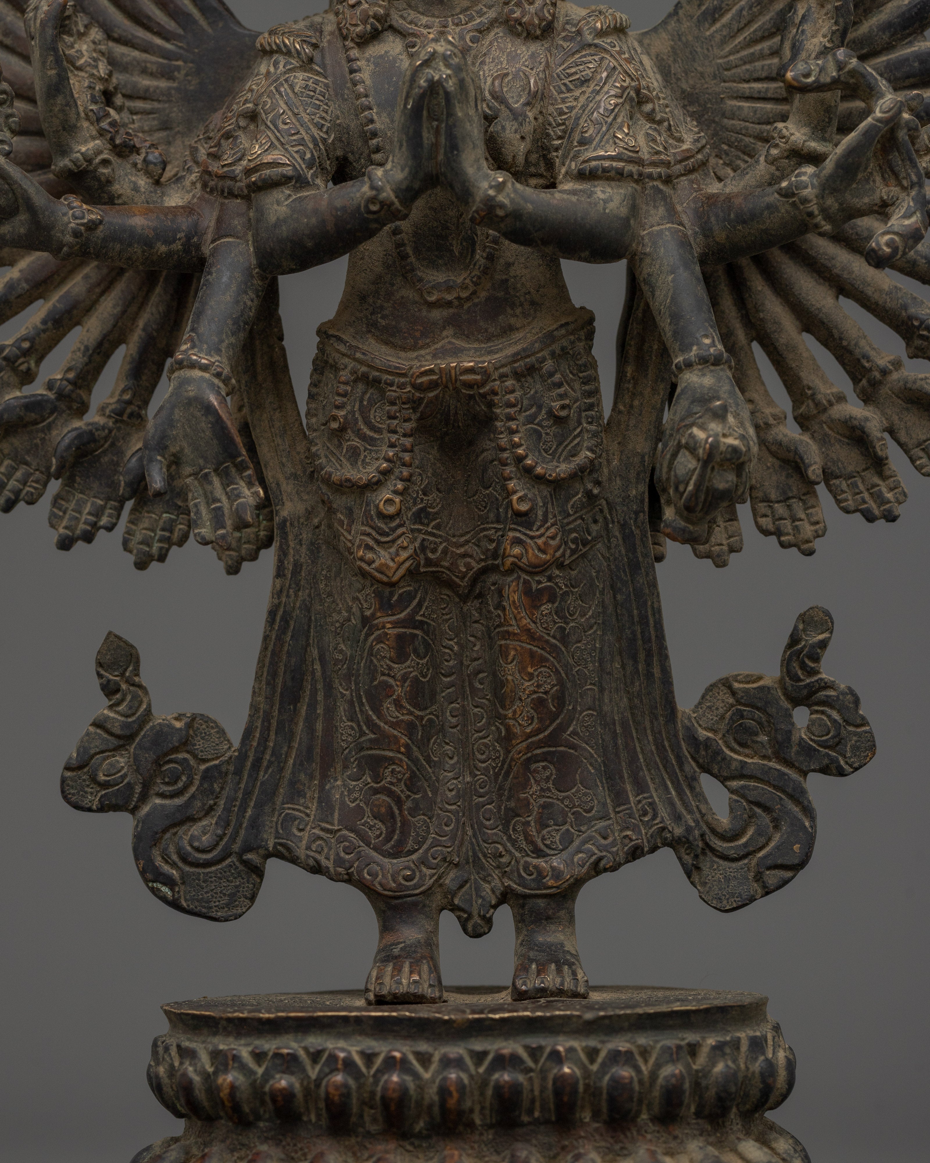 Sacred Compassionate 1000 Armed Chenrezig Statue | Symbol of Healing, and Protection
