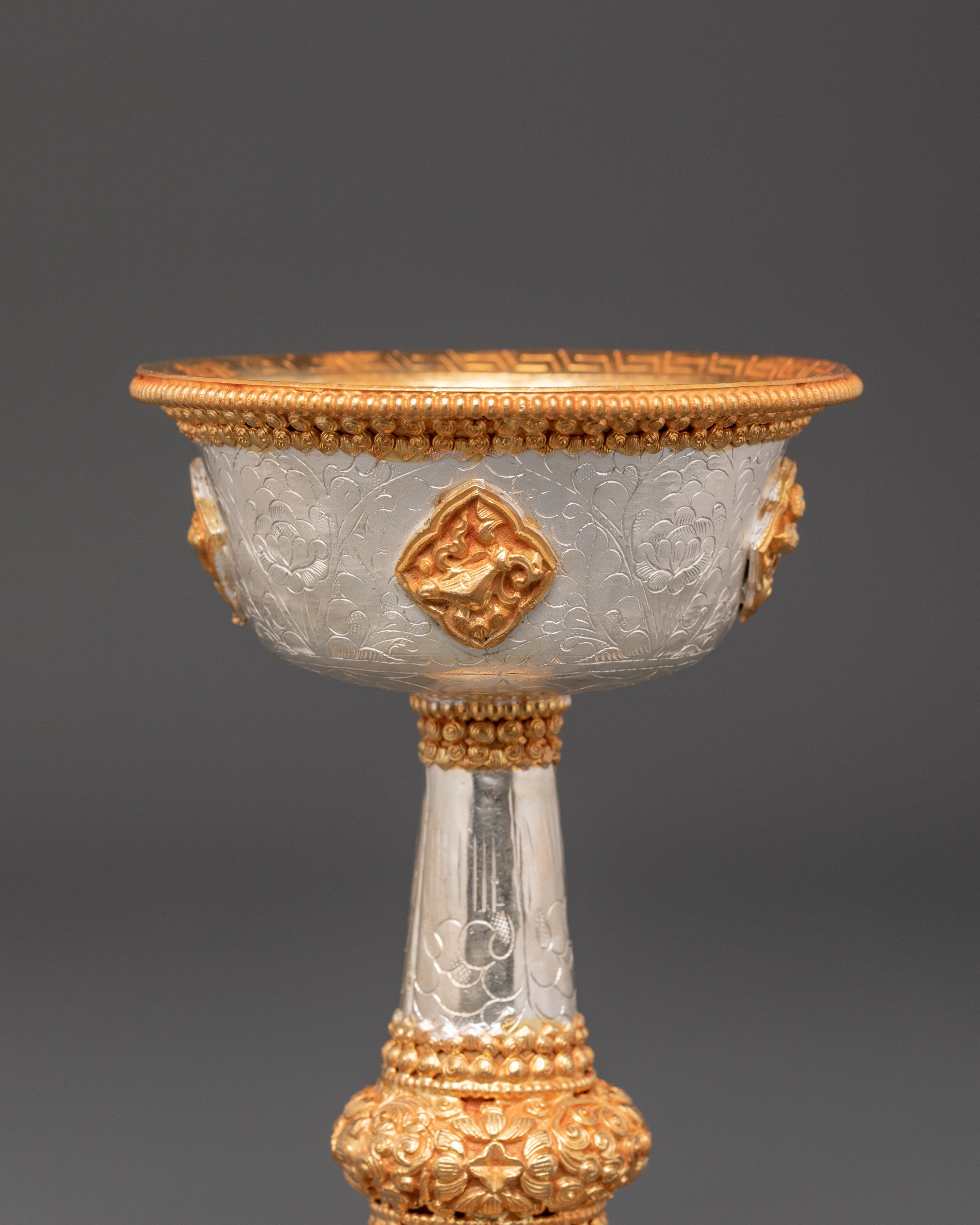 Gold-Plated Serkyem | Dharma Offerings