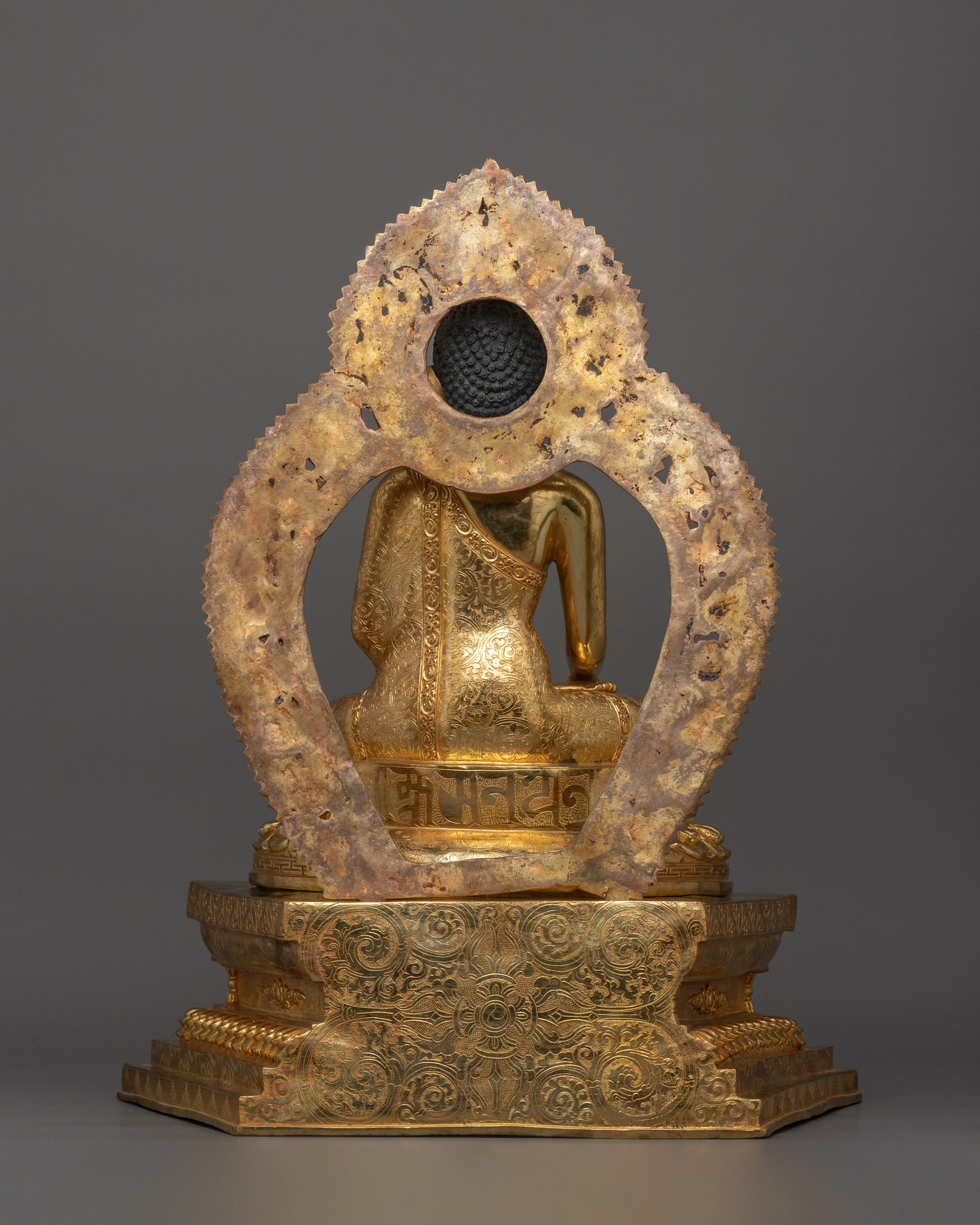 Tibetan Handmade Statue of Shakyamuni Buddha | Light of Asia
