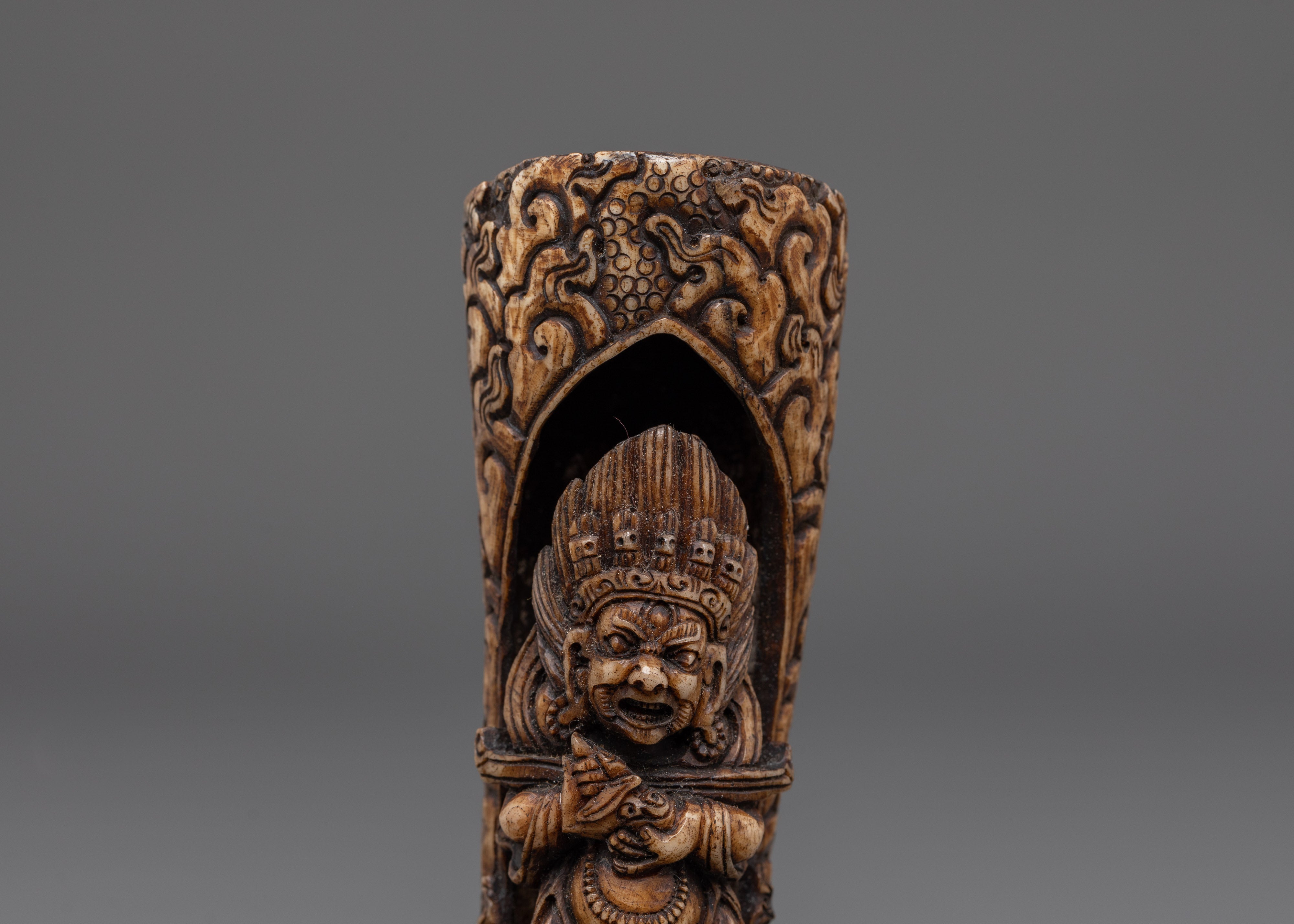Sakya Mahakala Stamp | Sacred Guardian of the Dharma