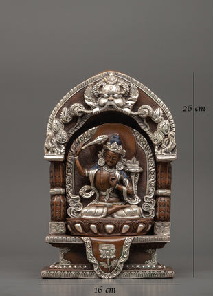 Manjushri Bodhisattva Sculpture | Hand-Crafted Sculpture of Wisdom Deity