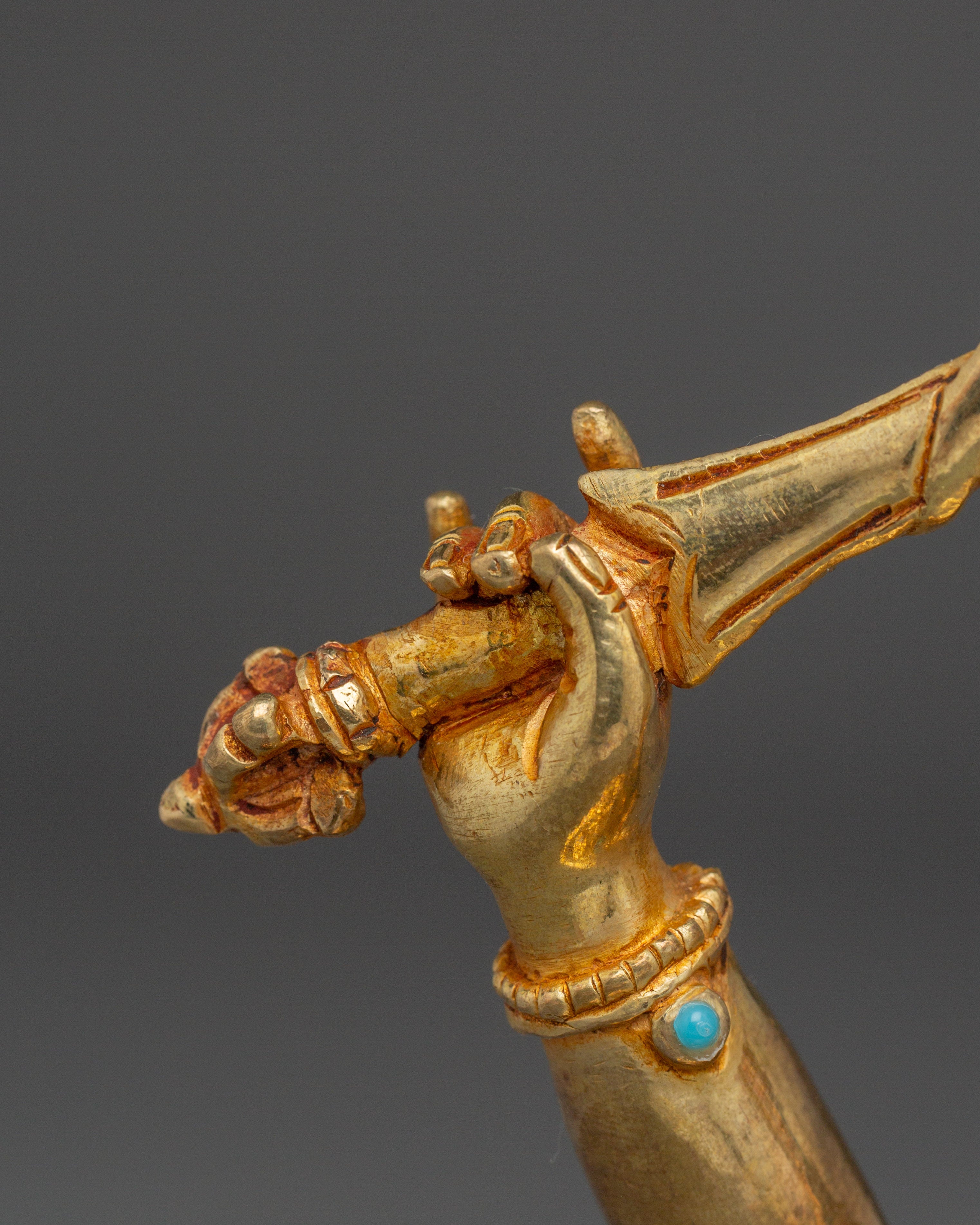 Flaming Sword Bodhisattva Manjushri | Embodiment of Wisdom