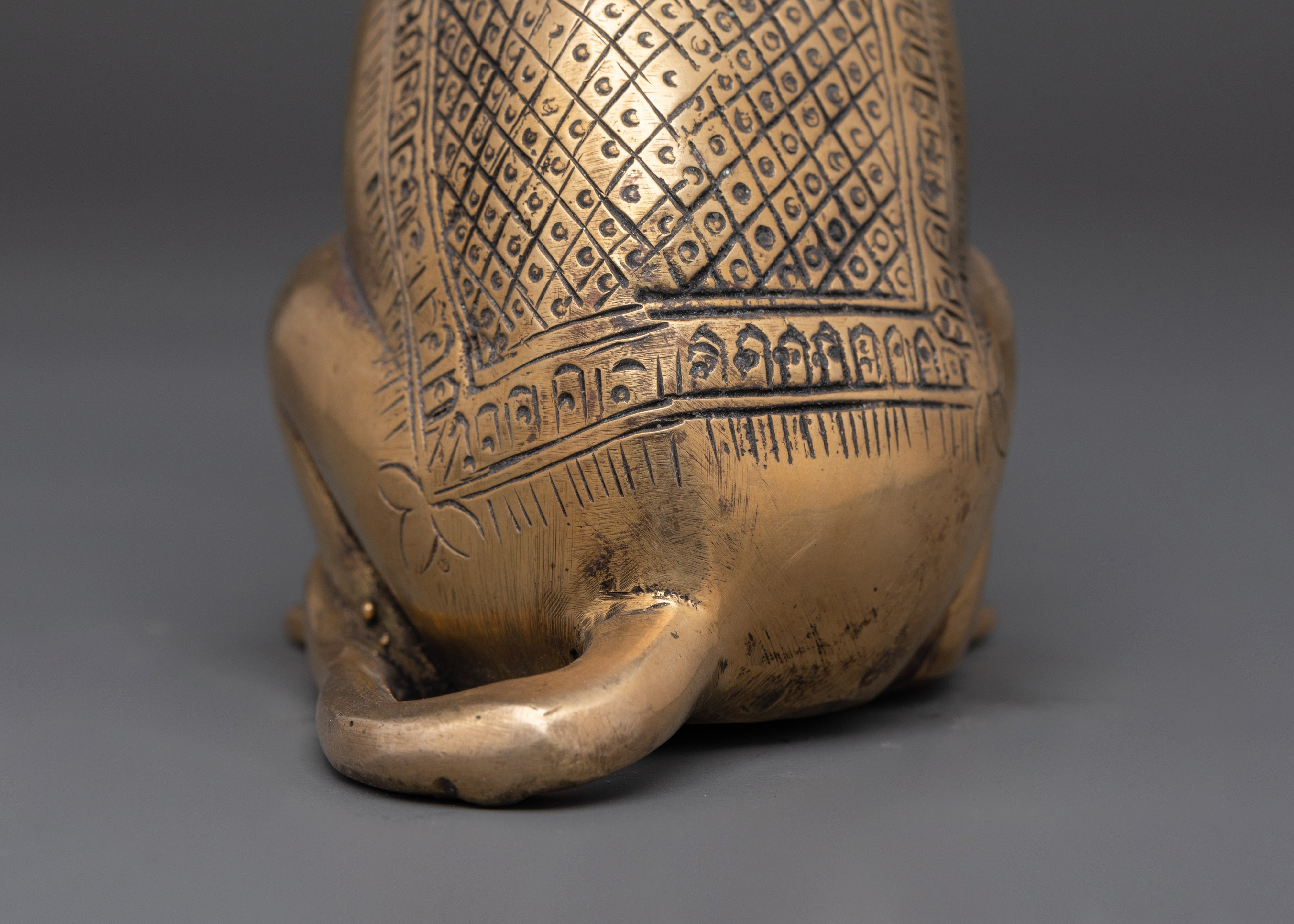 Spiritual Mouse Figurine | Handcrafted Brass Mouse Sculpture