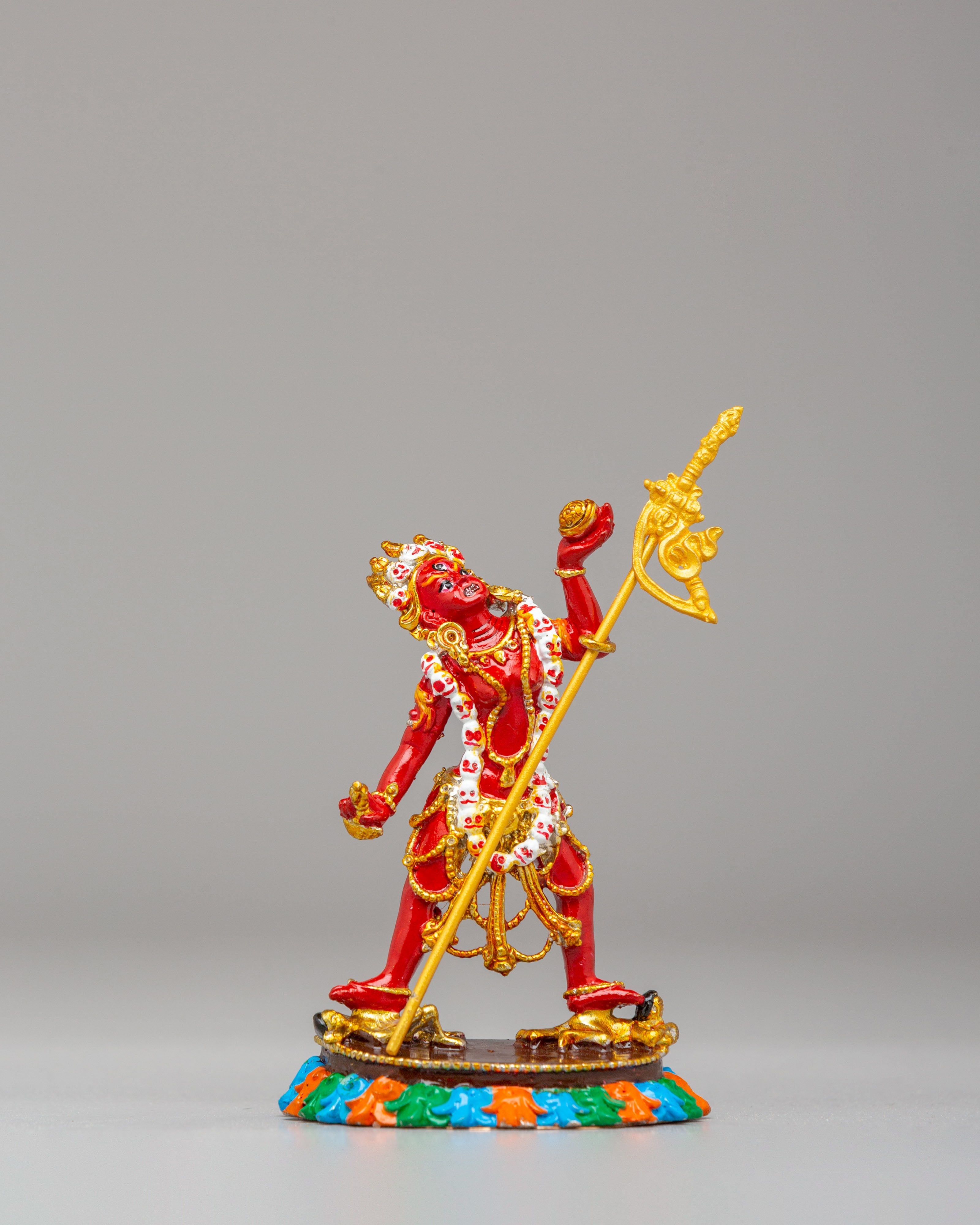 Vajrayogini Buddhist Protector Goddess Statue | Tibetan Tantric Deity Sculpture